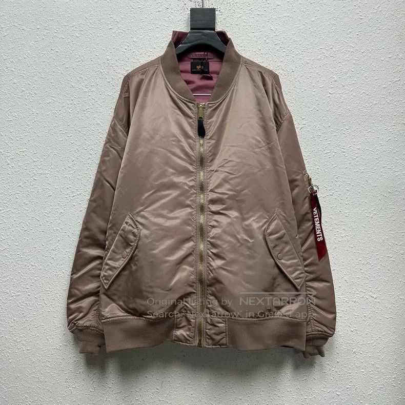 Vetements Vetements Beige Pilot Jacket Size US XS / EU 42 / 0 - 1 Thumbnail