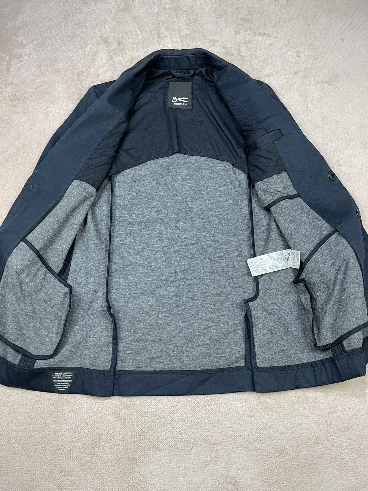 DENHAM DENHAM THE JEAN MAKER Cotton Blazers Jacket Size US XS / EU 42 / 0 - 8 Thumbnail