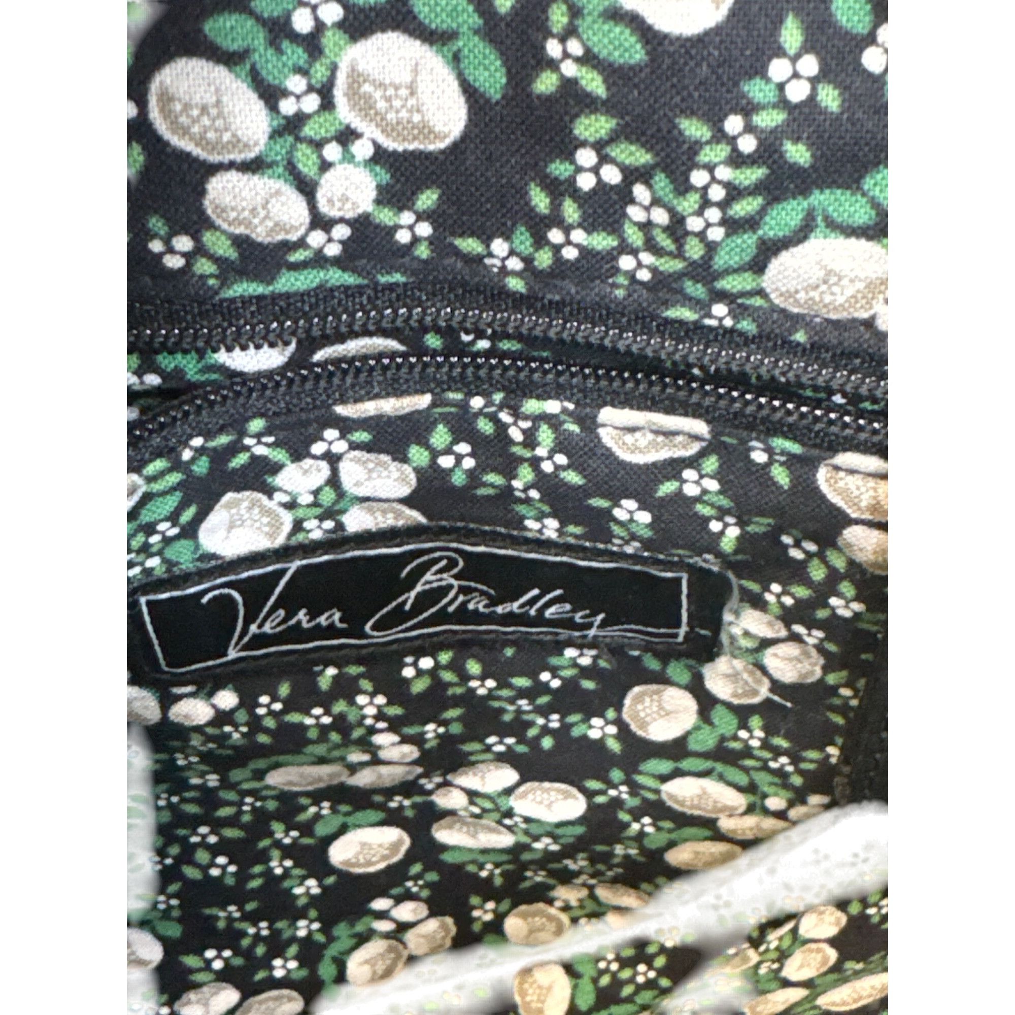 Vera Bradley Vera Bradley Womens Black Quilted Polyester Shoulder Crossbo Size ONE SIZE - 11 Thumbnail