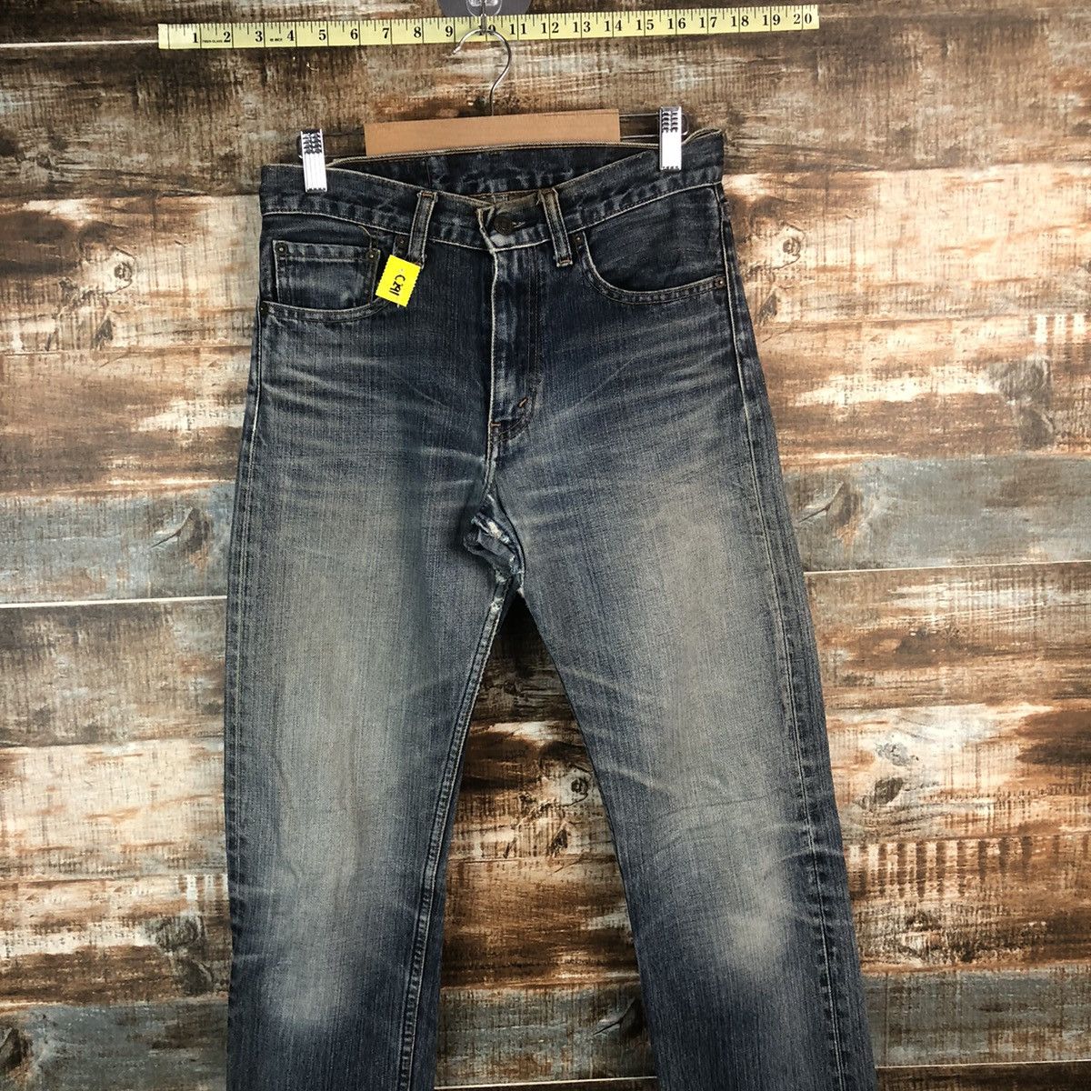 Levi's DLL Levis vintage faded Blue Denim Pants #C291 Size US 29 - 2 Thumbnail