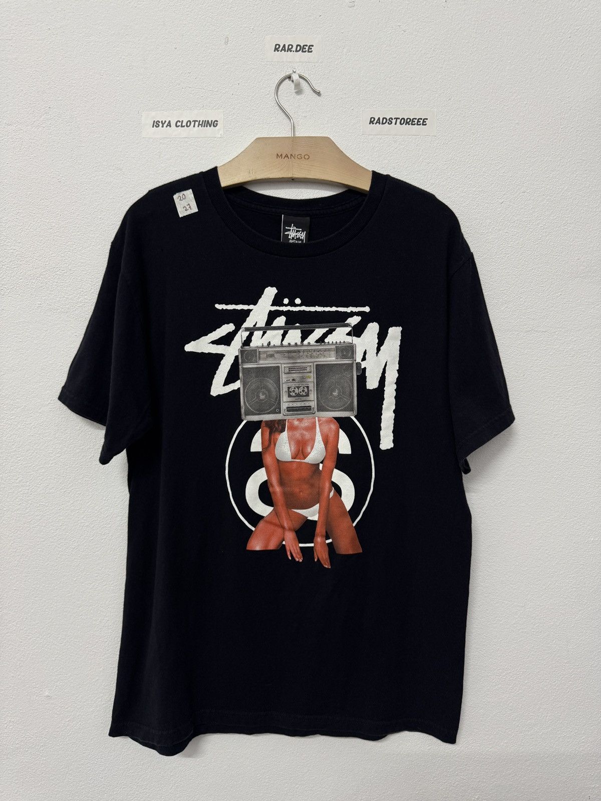 Stussy Stussy Radio Girl Tee Size US M / EU 48-50 / 2 - 1 Thumbnail
