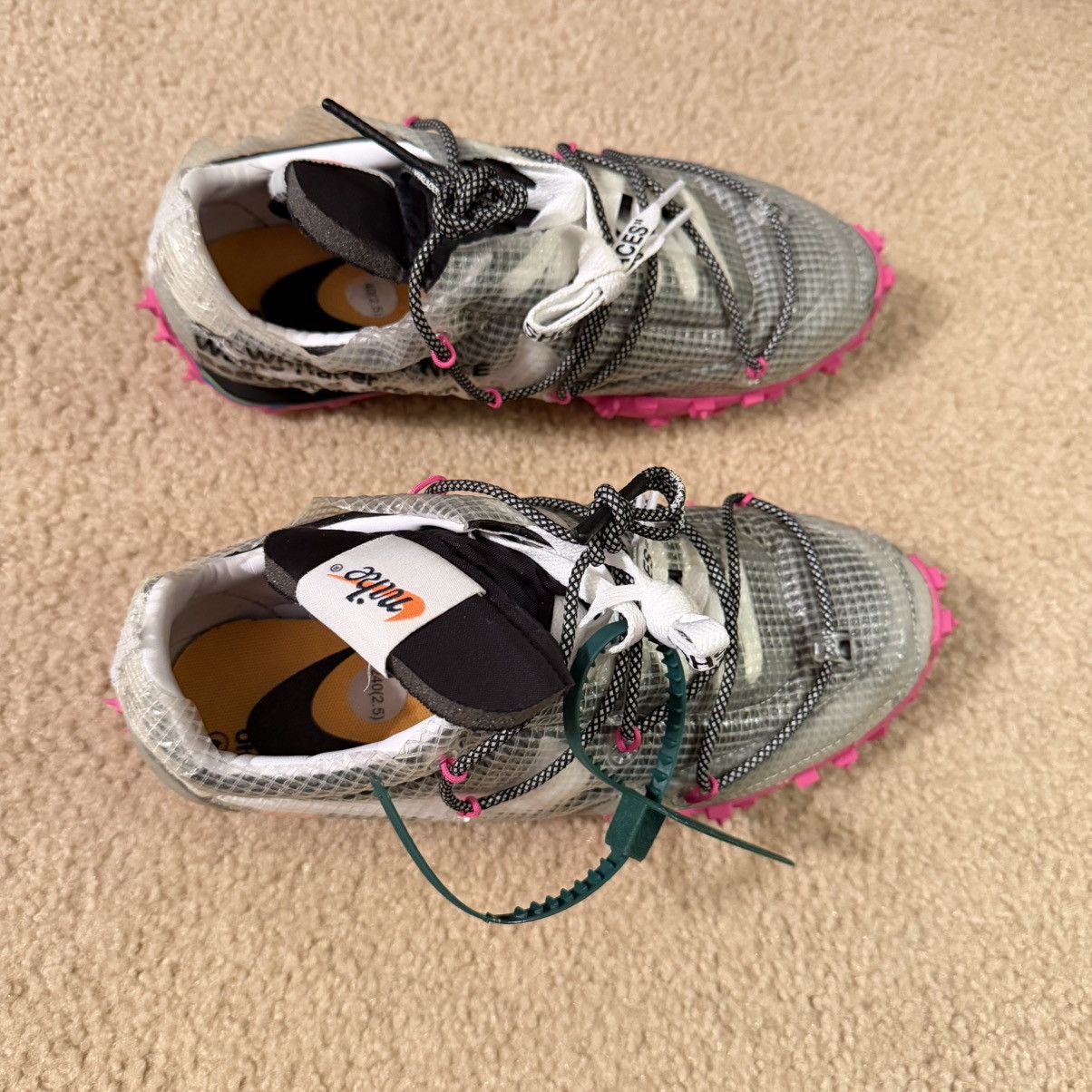Nike × Off-White Nike X Off-White Waffle Racers Size US 7 / IT 37 - 2 Thumbnail