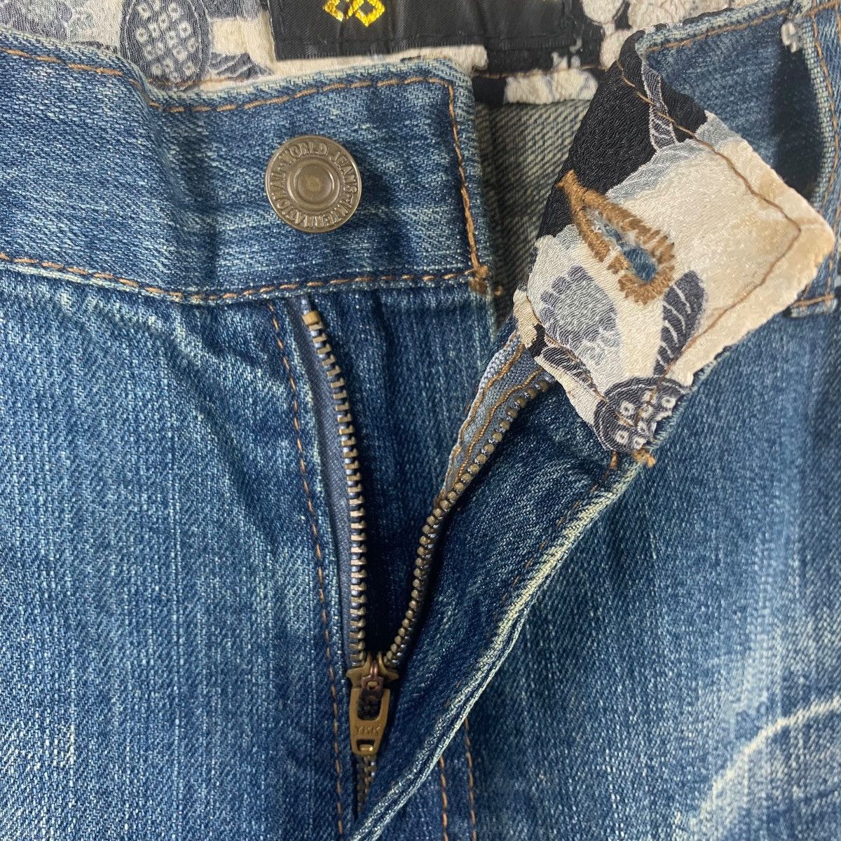 If Six Was Nine × Japanese Brand JAPANESEBRAND Sukajan japanese culture jeans Size US 34 / EU 50 - 13 Thumbnail