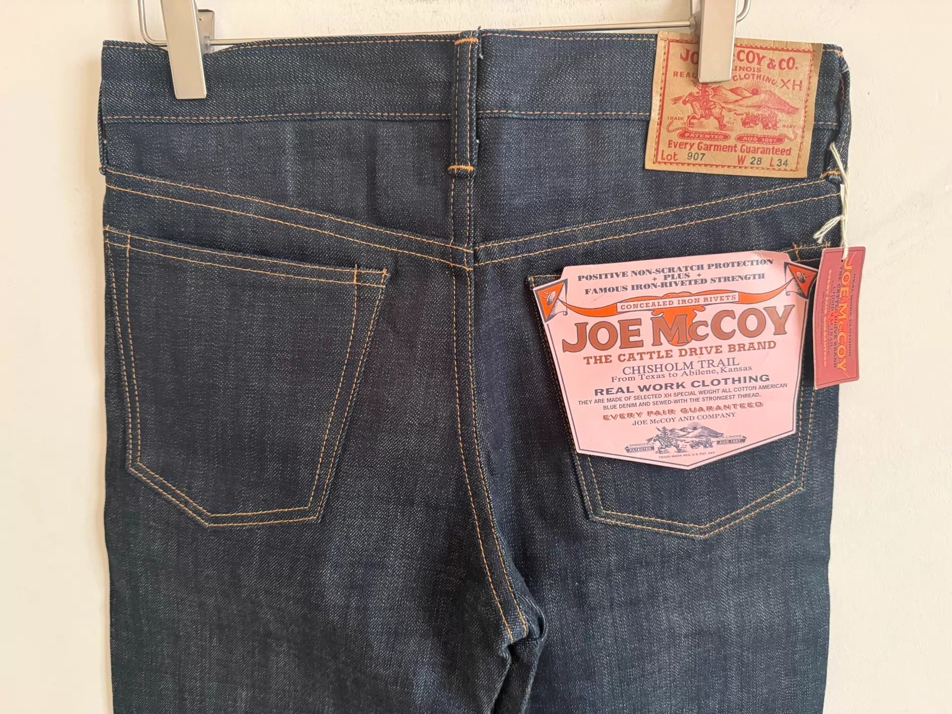The Real McCoy's Joe McCoy Real McCoy 28 Denim Jeans Size US 28 / EU 44 - 2 Thumbnail