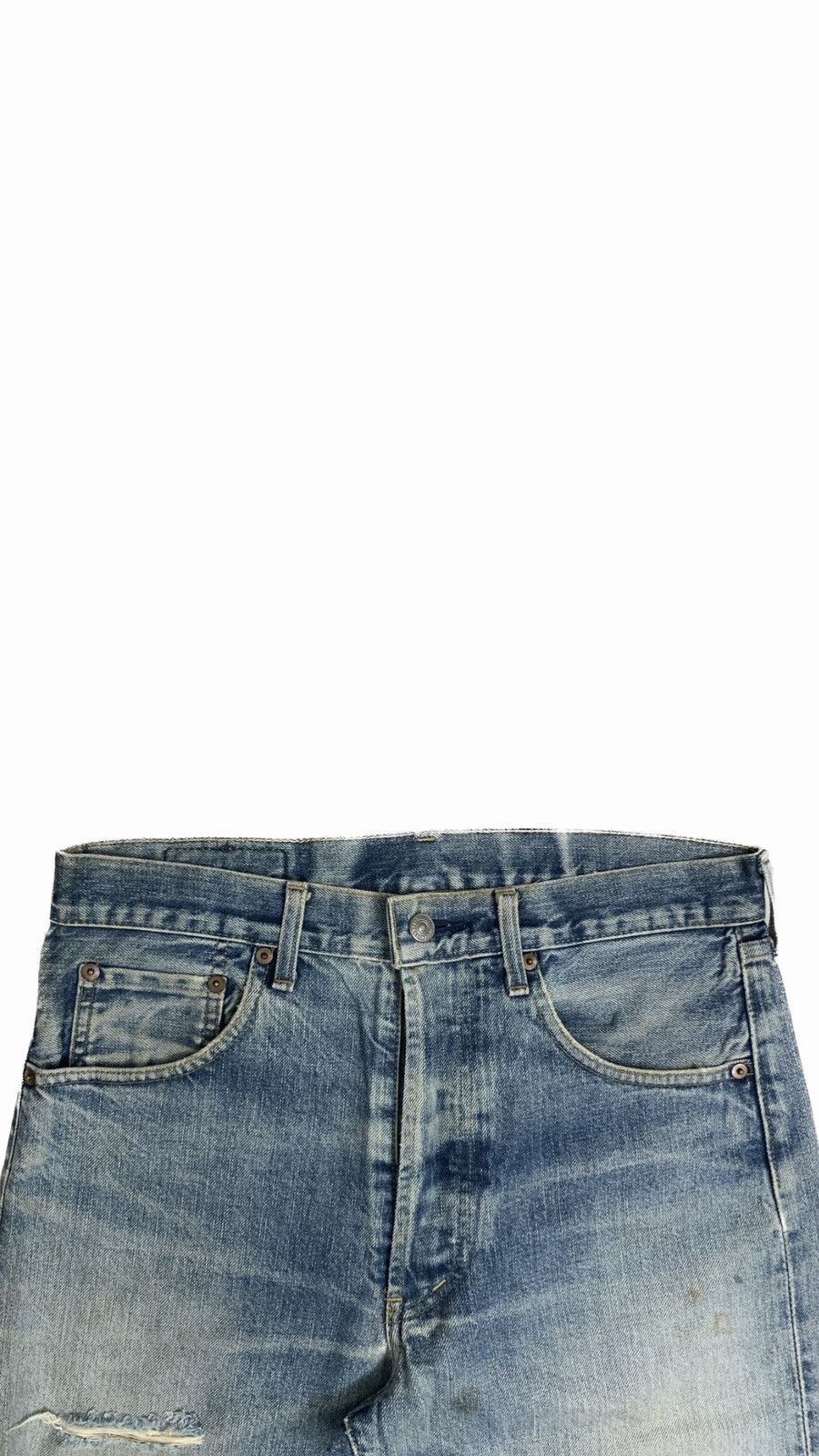 Levi's × Vintage Vintage 90’s LEVI’S big E Selvedge Denim Size US 32 / EU 48 - 2 Thumbnail