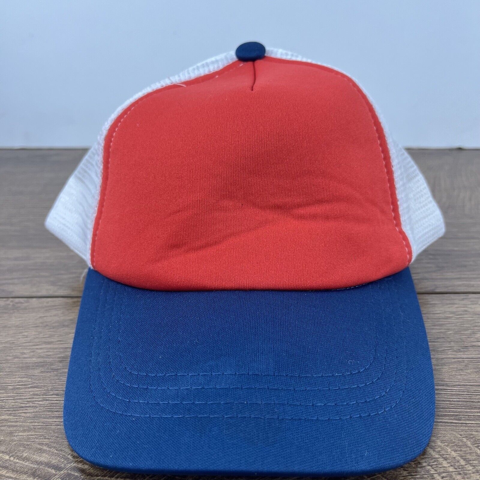 Other Plain Red Blue Snapback Hat Red Hat Adjustable Red Adult Siz Size ONE SIZE - 2 Thumbnail