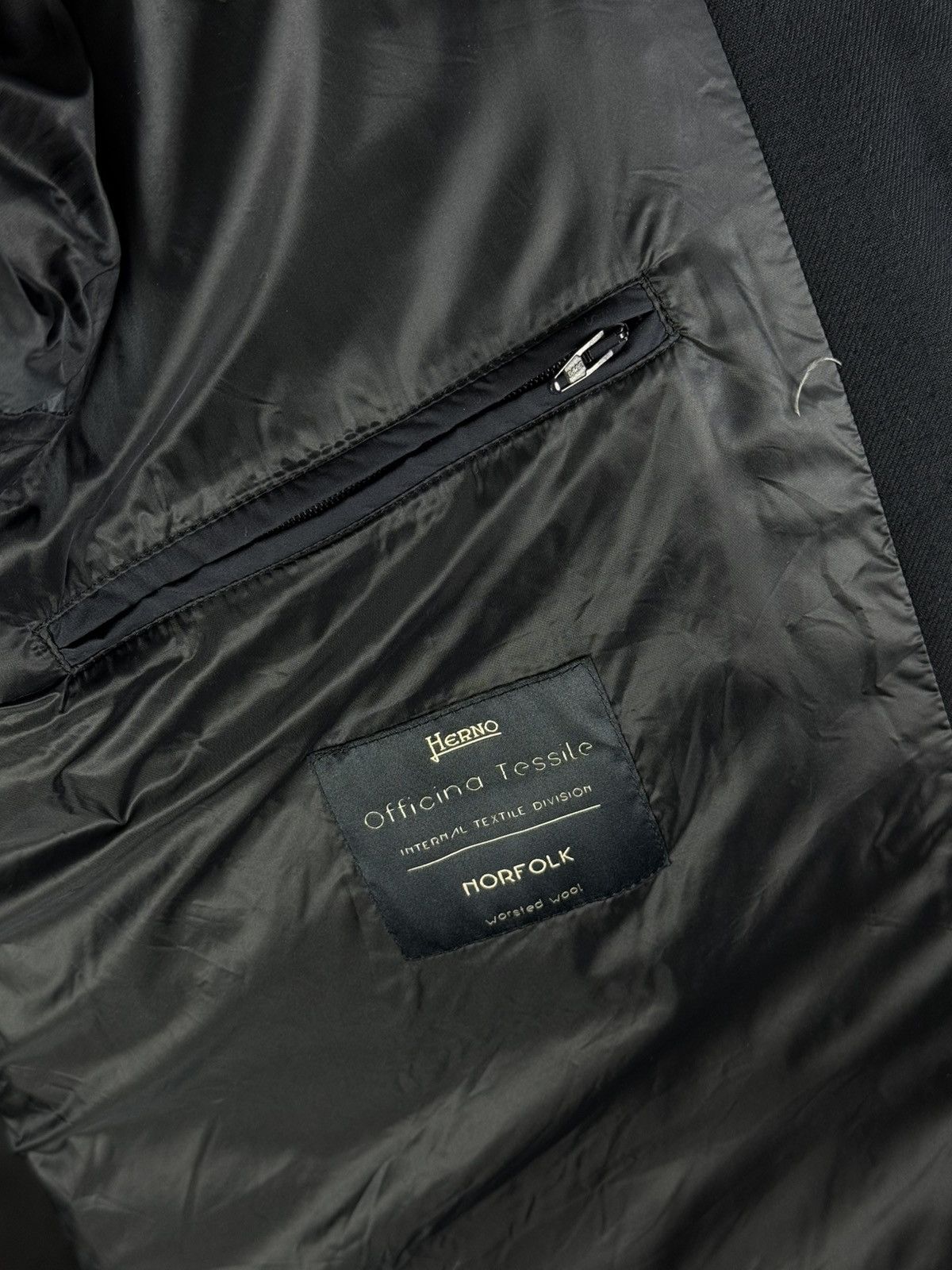 Herno HERNO Norfolk Men's Down Jacket Navy Blue Size 50 Size US M / EU 48-50 / 2 - 19 Thumbnail