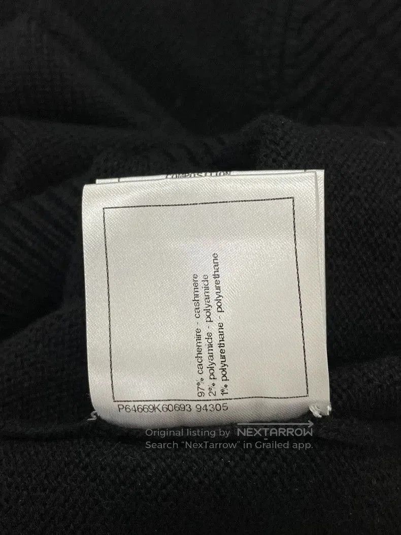 Chanel Chanel Black Beaded Wheat Badge Sweater. Size US S / EU 44-46 / 1 - 7 Thumbnail