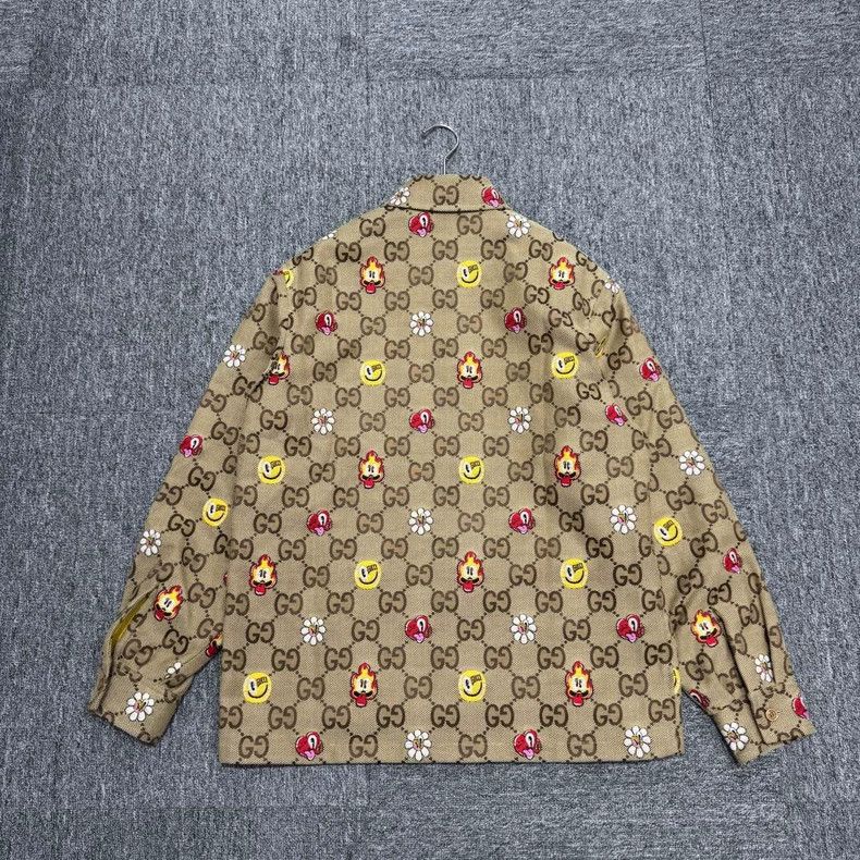 Gucci Gucci Capsule series graffiti pattern old flower jacket 250 Size US S / EU 44-46 / 1 - 2 Thumbnail