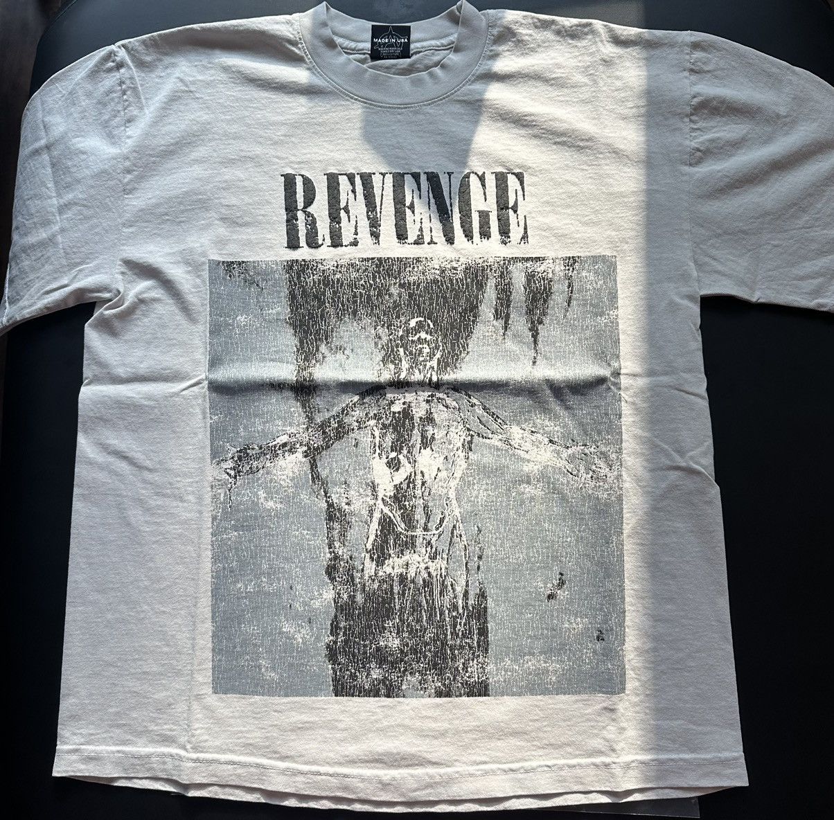 Revenge Silver Cement Tee Size US M / EU 48-50 / 2 - 1 Thumbnail
