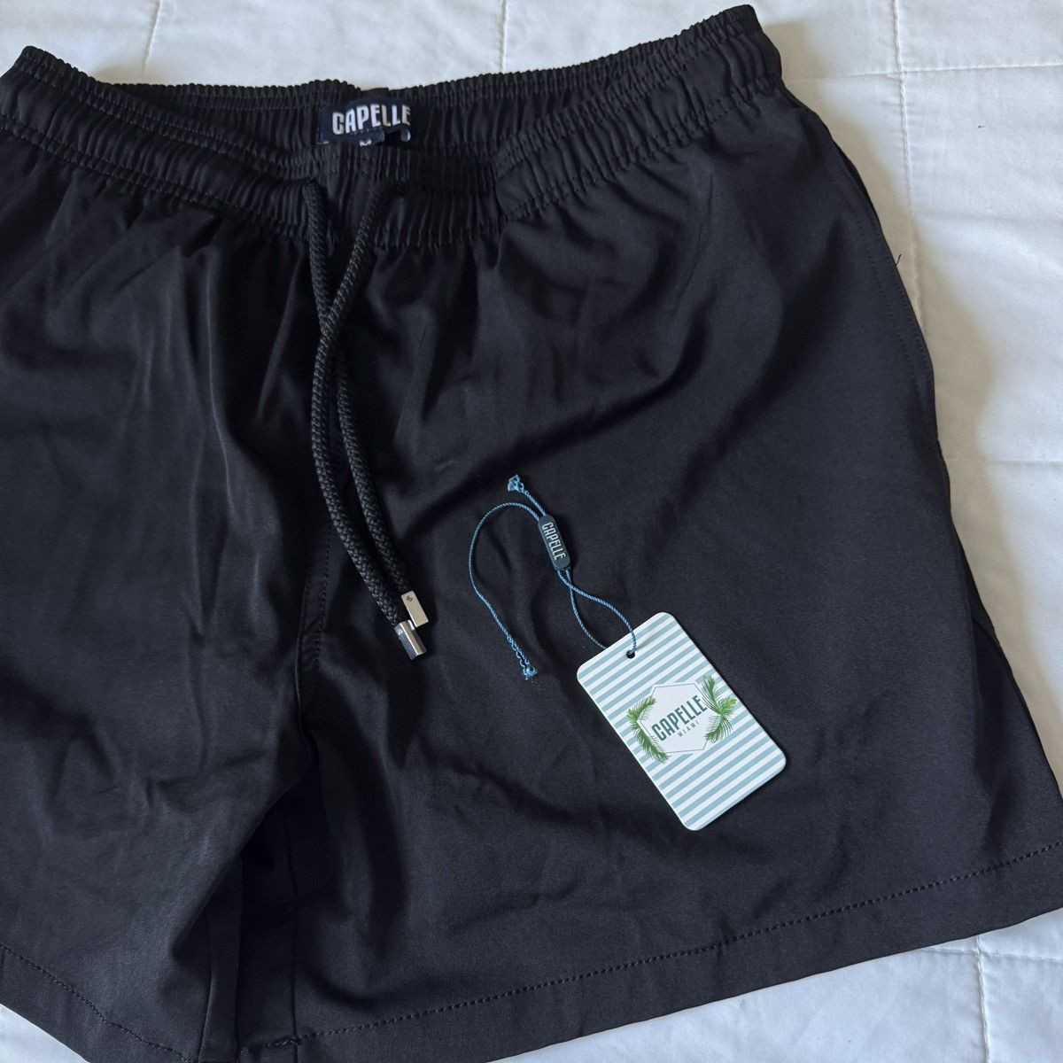 Other Capelle Miami Black Shorts Size US 31 - 2 Thumbnail