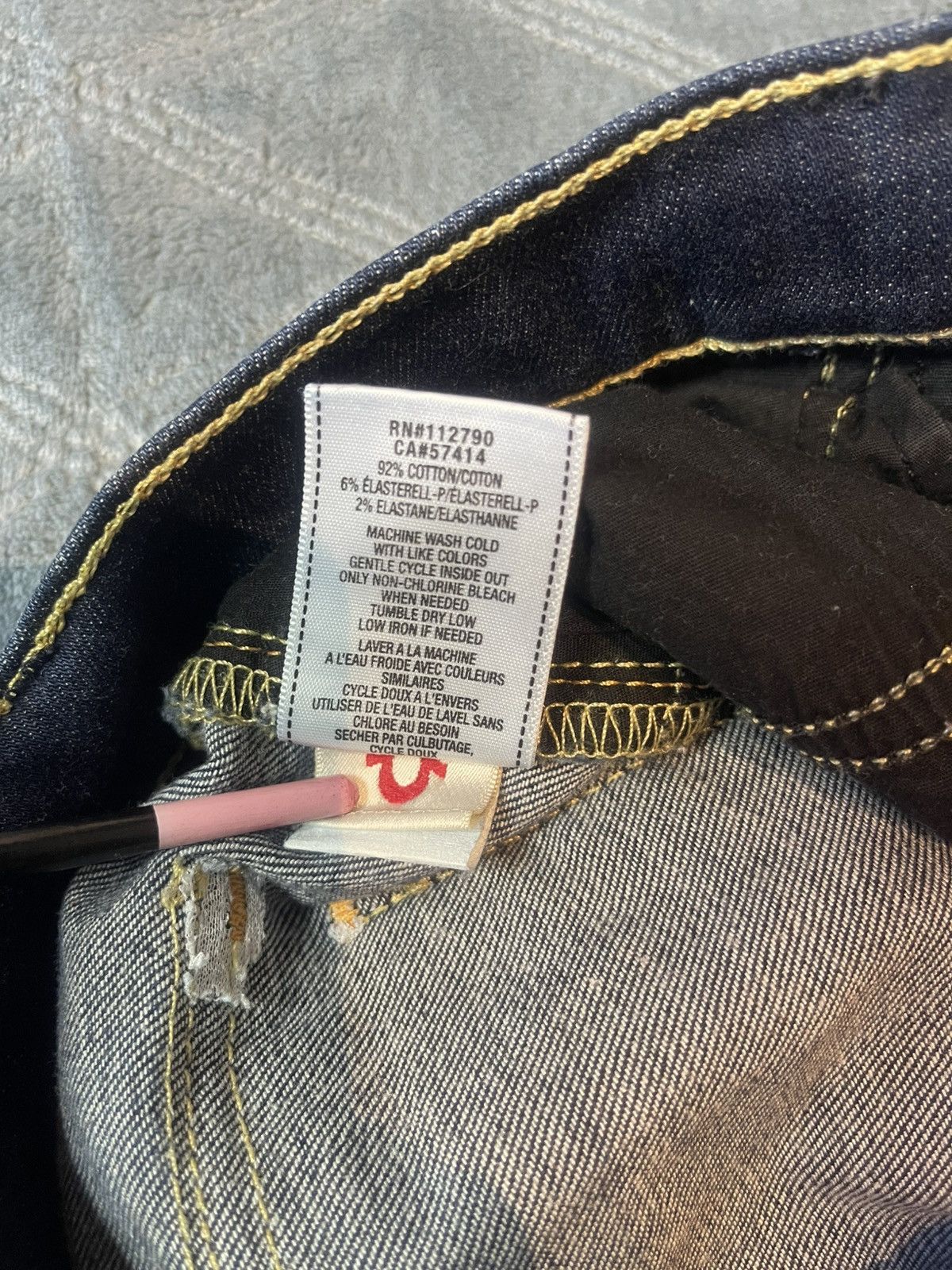 True Religion True Religion CASEY Low Rise super skinny Size 28" / US 6 / IT 42 - 10 Thumbnail
