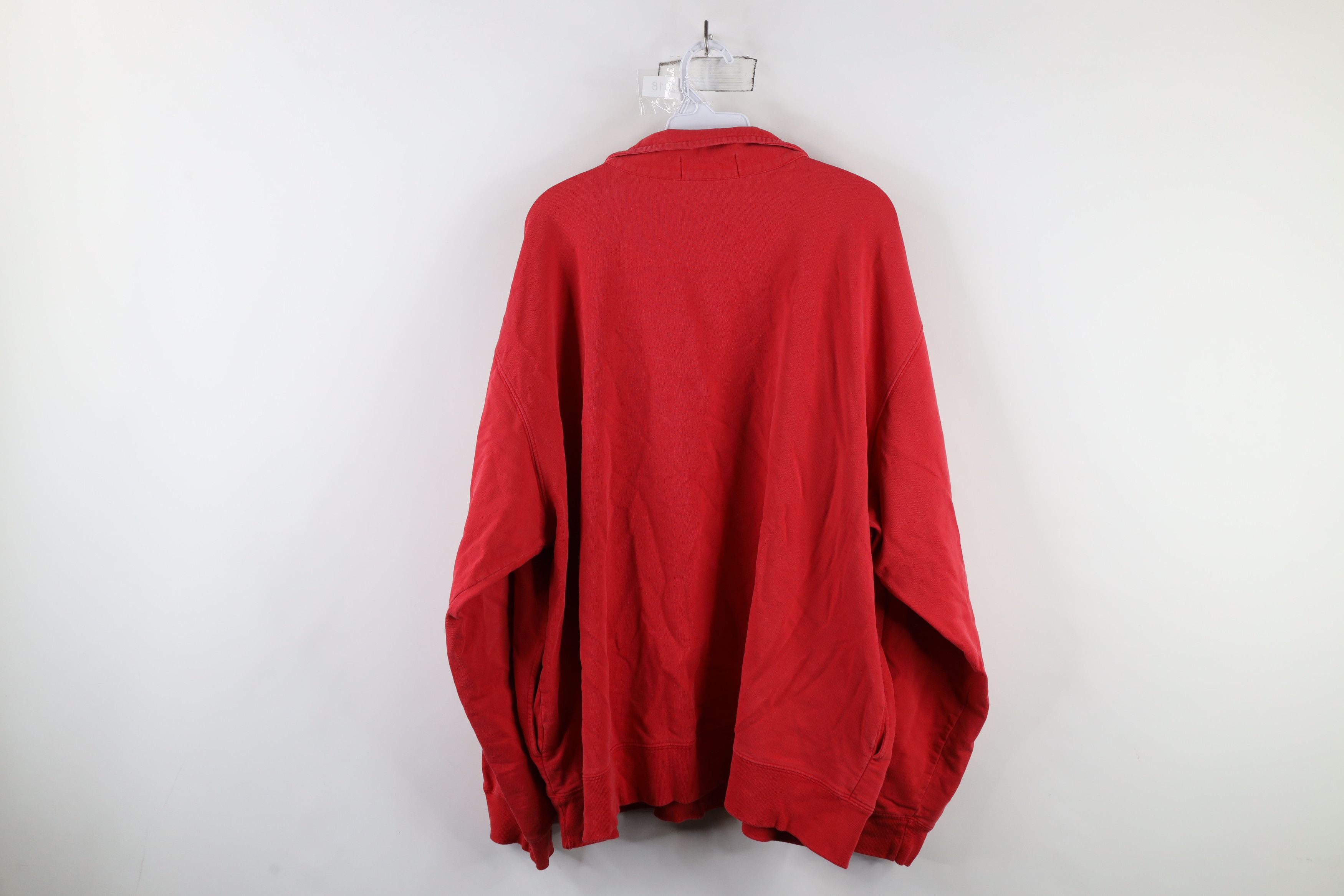 Polo Ralph Lauren Vintage 90s Polo Sport Ralph Lauren Flag Half Zip Sweatshirt Size US XXL / EU 58 / 5 - 11 Thumbnail