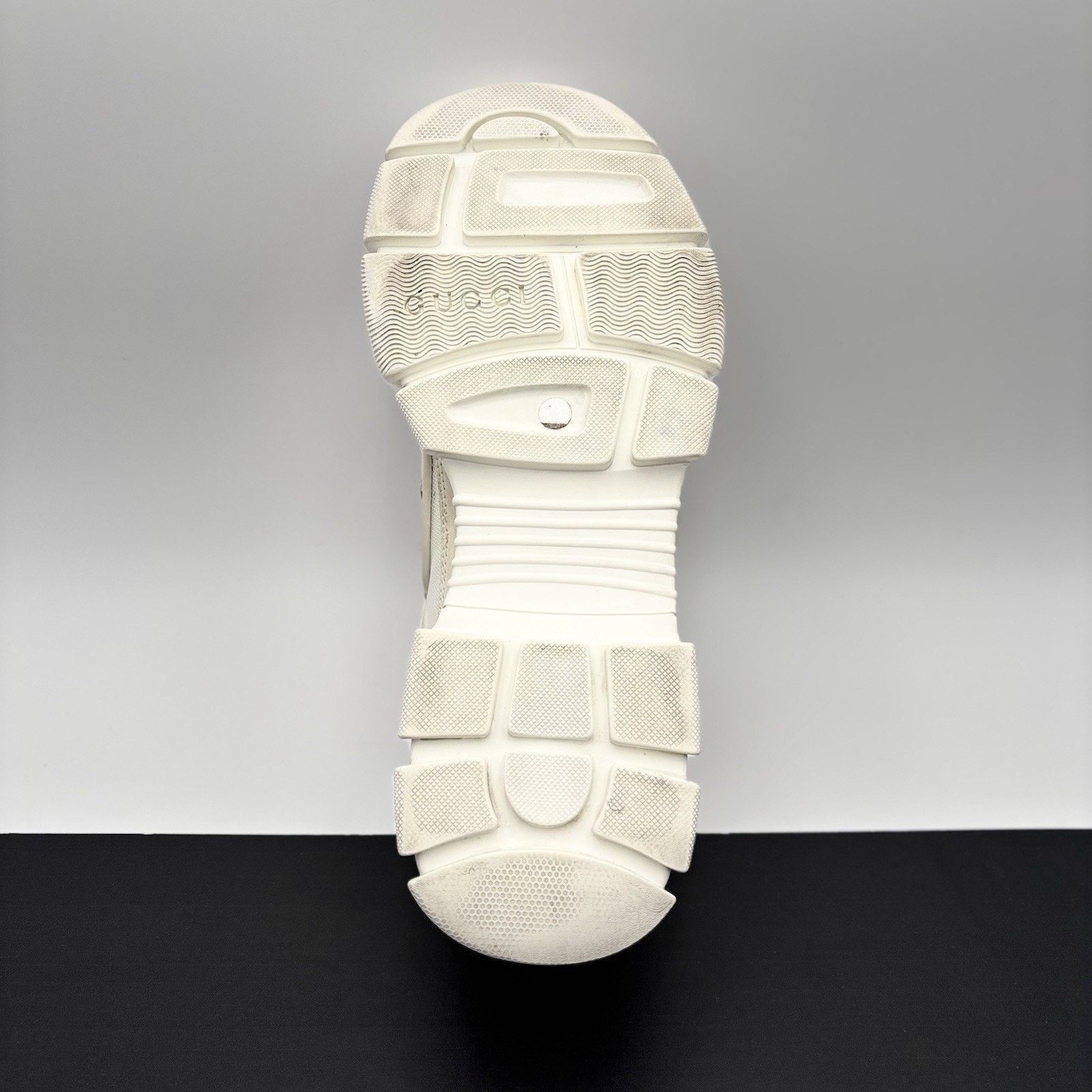 Gucci Gucci Flashtrek SEGA ' White, Beige ' | GREAT CONDITION! Size US 12.5 / EU 45-46 - 17 Thumbnail