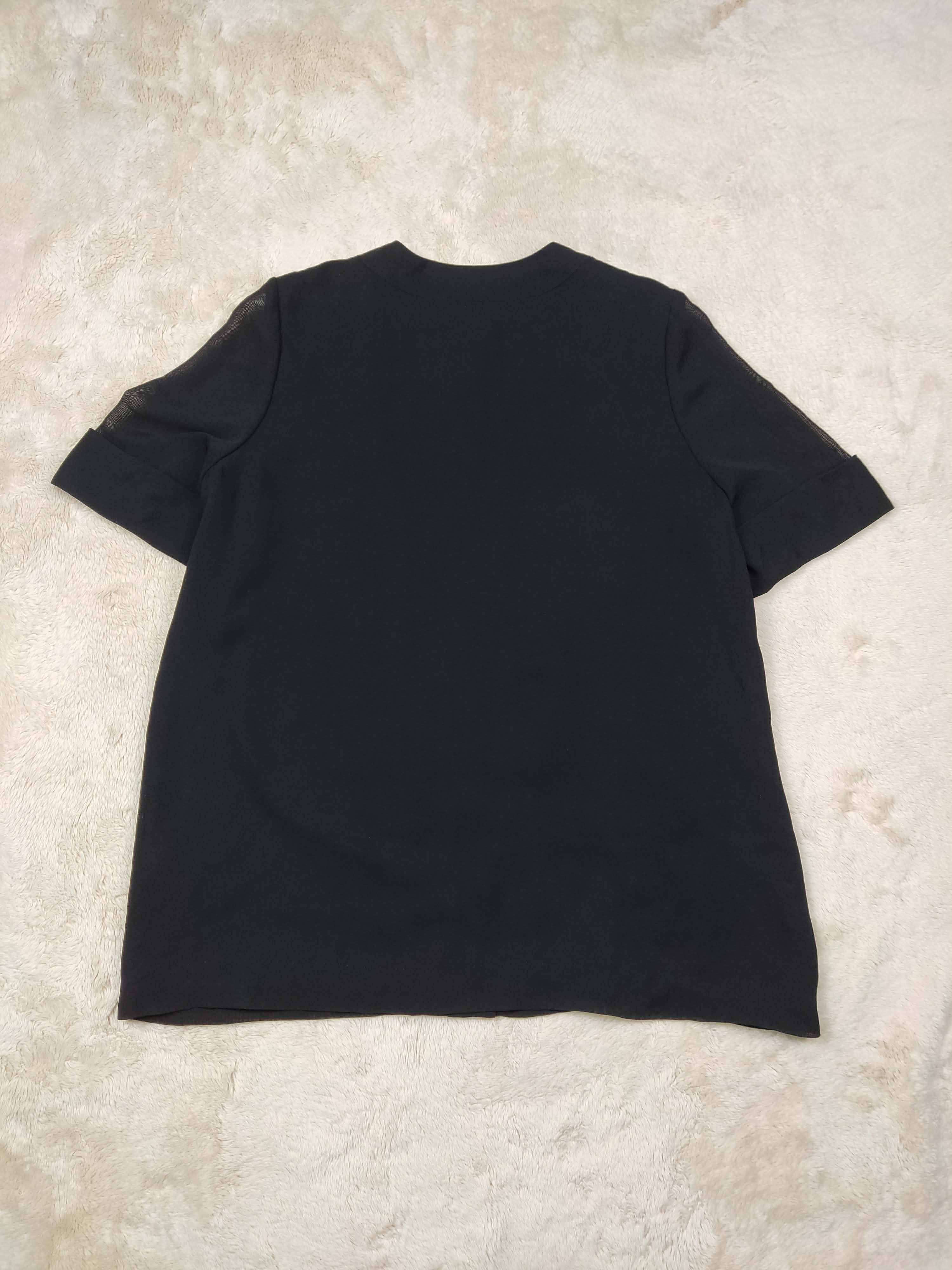 Givenchy Vintage Hi Formal Givenchy Black Blouse Jacket Size L / US 10 / IT 46 - 12 Thumbnail