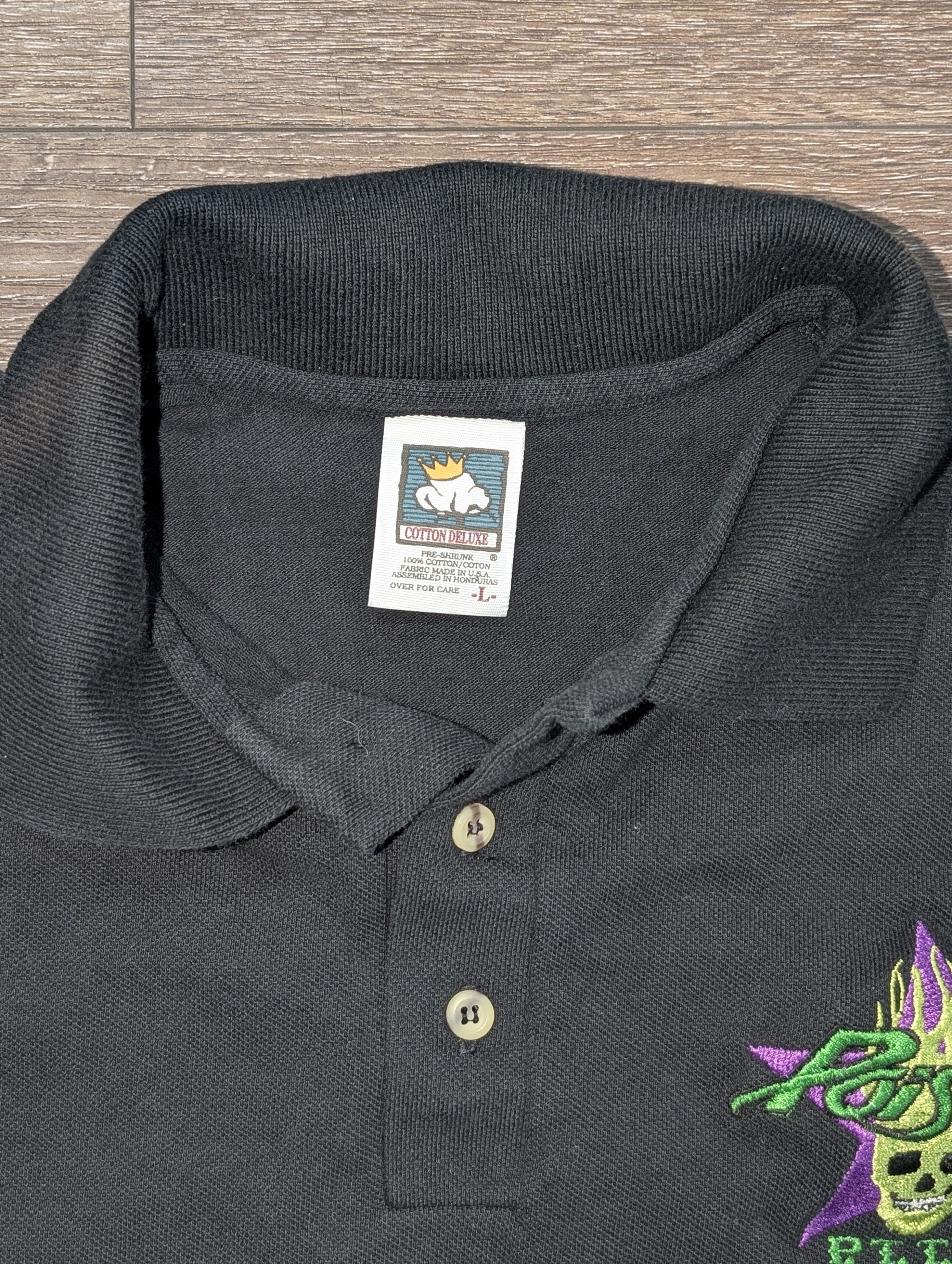 Band Tees × Vintage Vintage Poison P.T.T.P. polo shirt - SIZE L Size US L / EU 52-54 / 3 - 4 Thumbnail