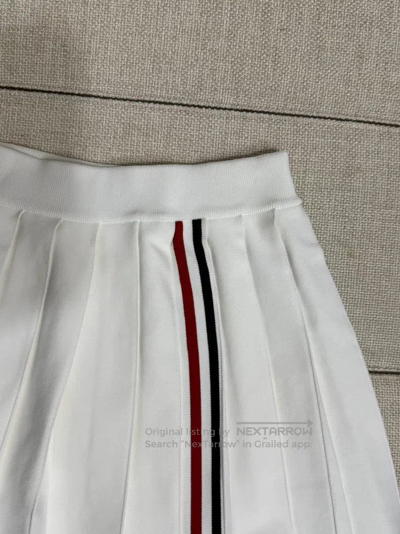 Thom Browne Thom Browne White pleated skirt Size 24" / US 00 / IT 34 - 5 Thumbnail