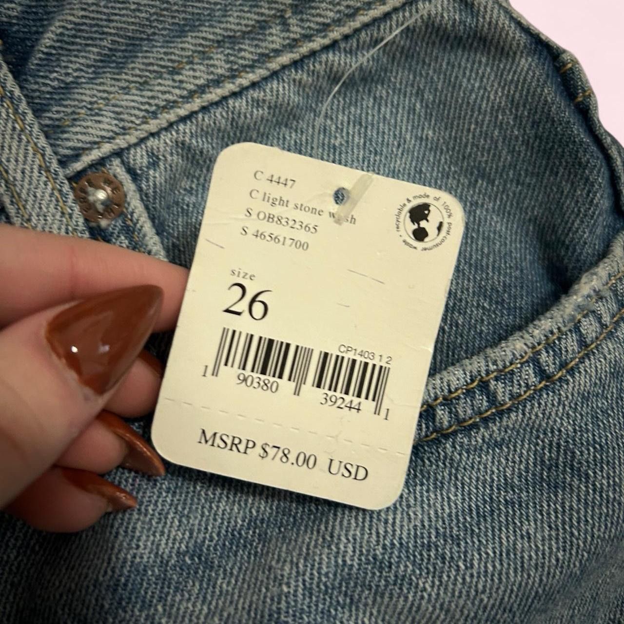Free People NWT Free People Jeans size 26 Size 26" / US 2 / IT 38 - 2 Thumbnail
