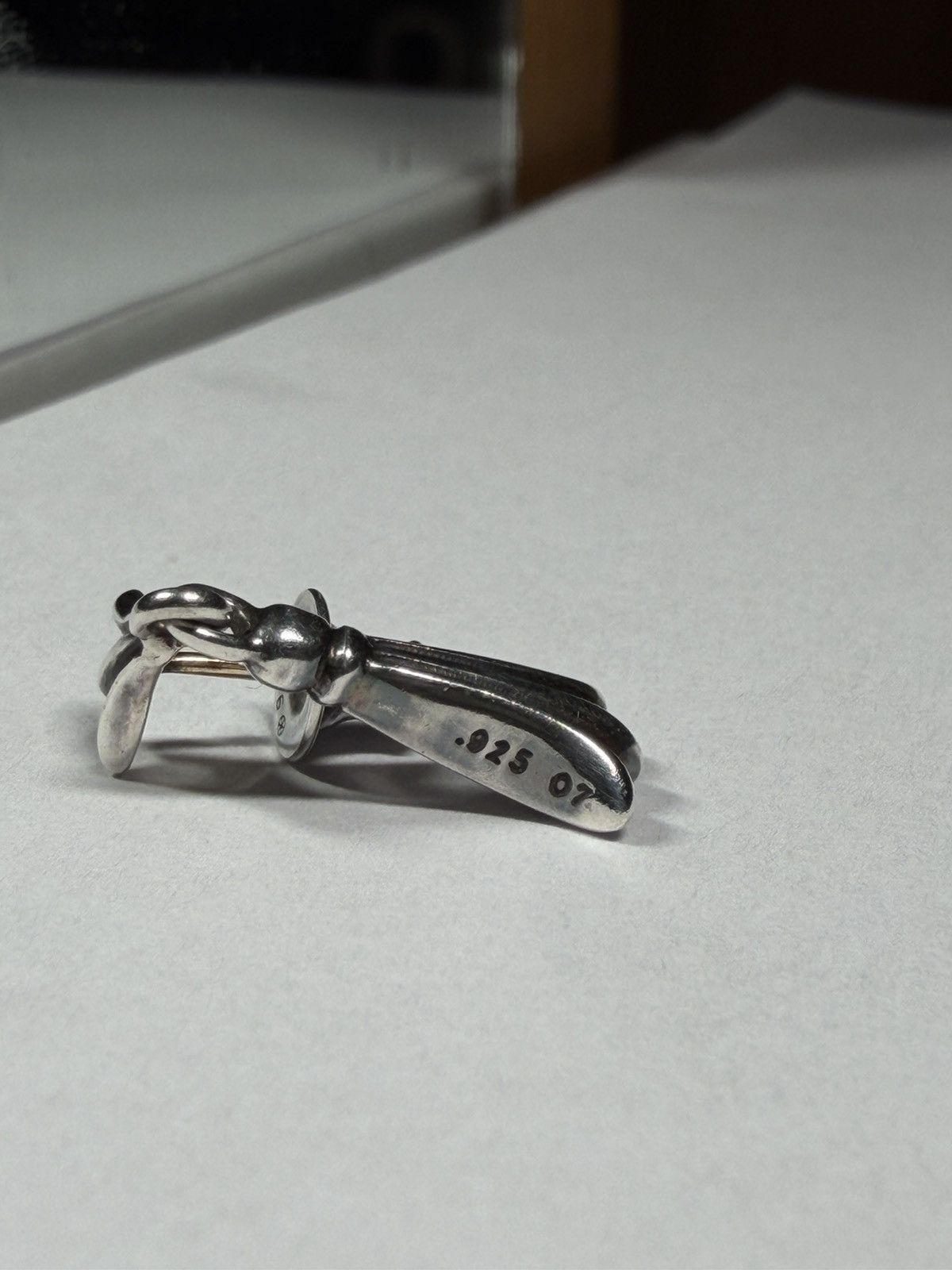 Chrome Hearts Chrome Hearts Crosstail Earring Size ONE SIZE - 4 Thumbnail