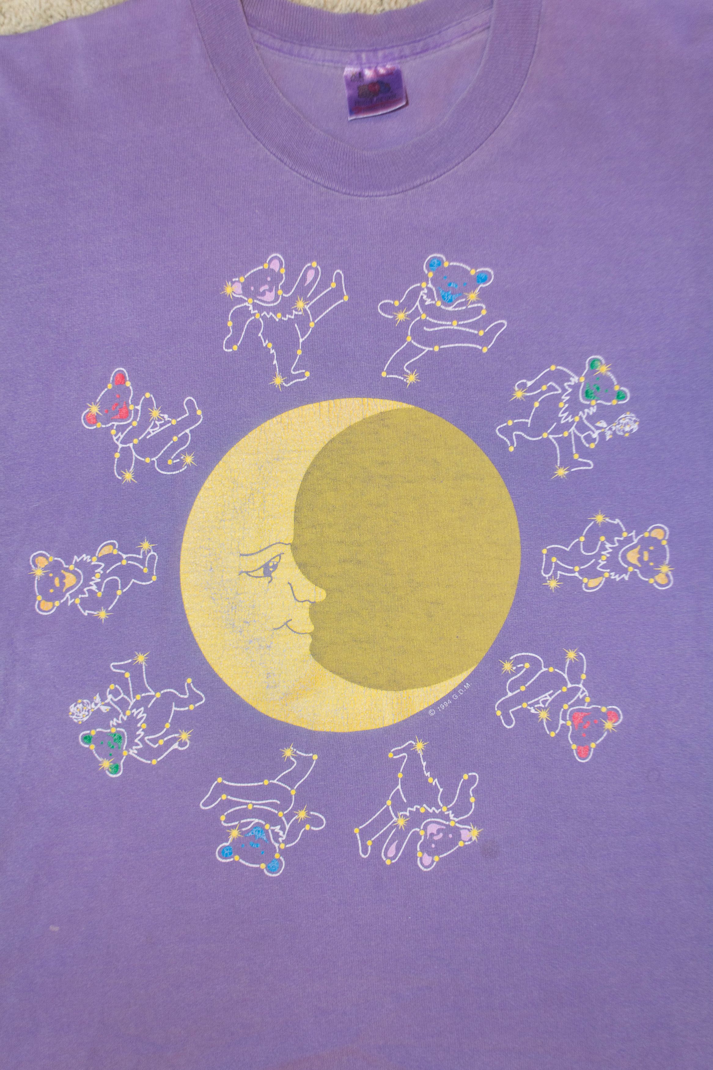 Grateful Dead VINTAGE 1994 GRATEFUL DEAD HANES SINGLE STITCH SHIRT Size US XL / EU 56 / 4 - 3 Thumbnail