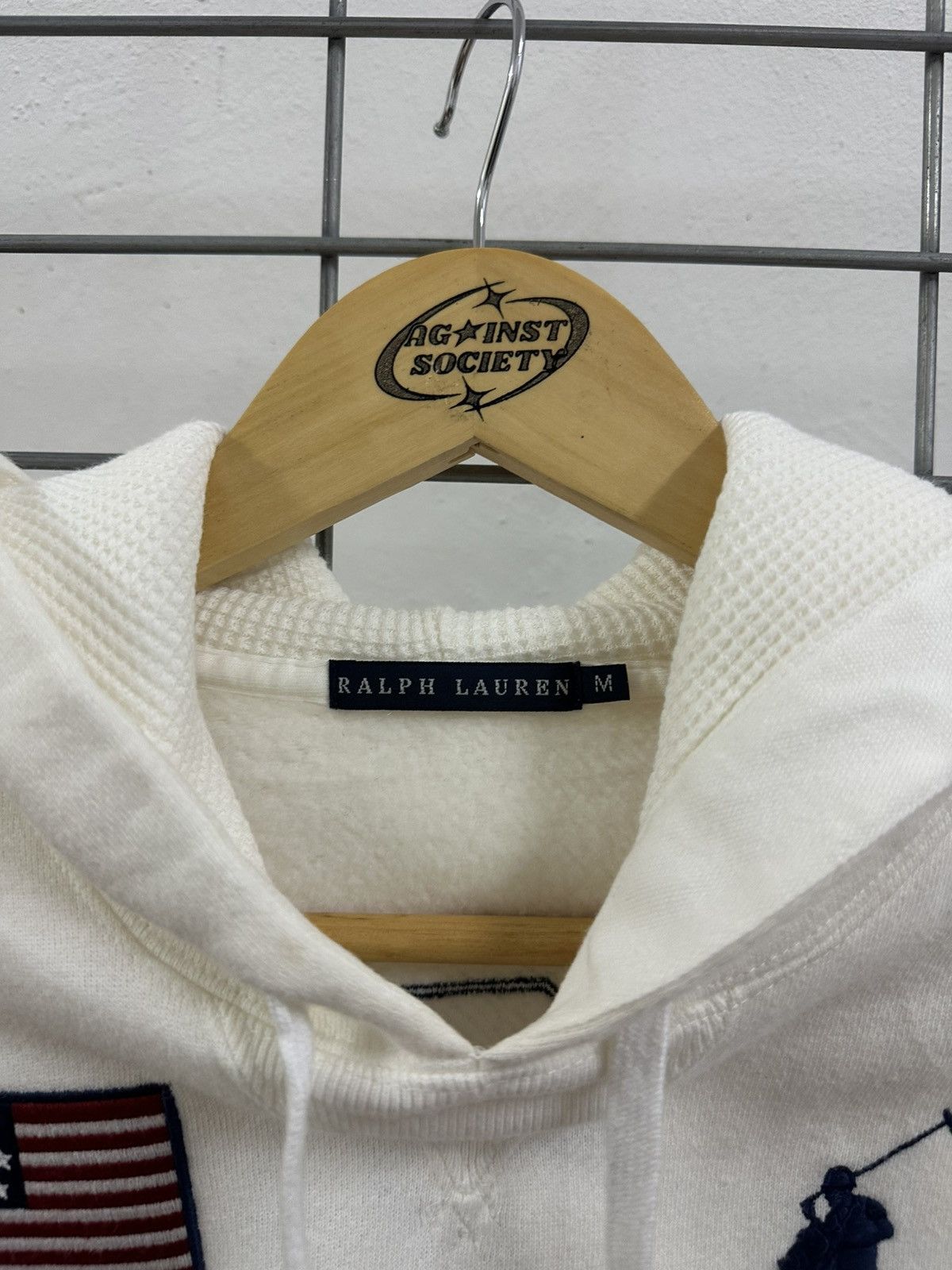 Polo Ralph Lauren Rare And Beautiful Vintage Polo Ralph Lauren USA Hoodie Size US S / EU 44-46 / 1 - 8 Thumbnail