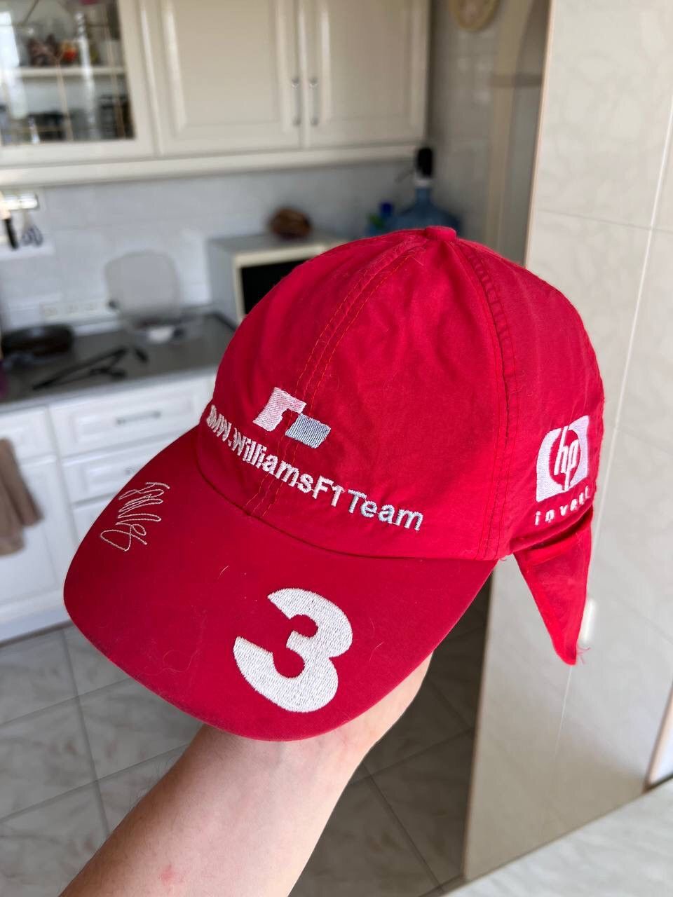 BMW × Formula 1 BMW WILLIAMS F1 CAP VINTAGE WINTER CAP FORMULA 1 HAT 2002 Size ONE SIZE - 1 Thumbnail