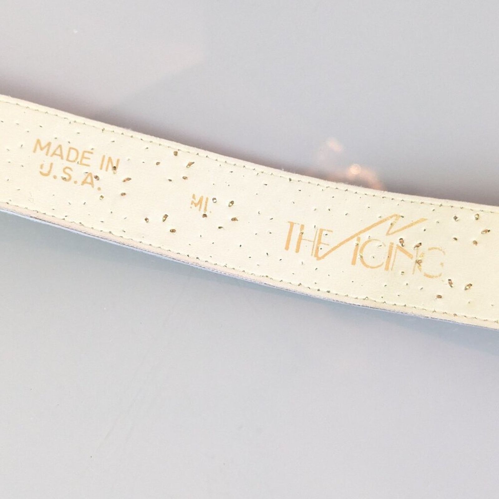 Vintage The Icing Vintage 90's Gold Studded Belt Metallic Rhinestone Size ONE SIZE - 5 Thumbnail