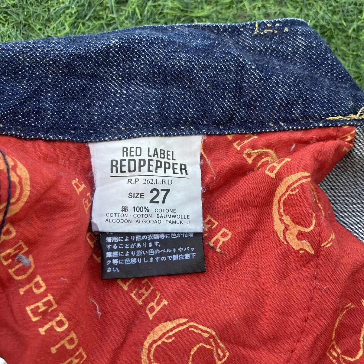 If Six Was Nine RED PEPPERS FLARED BOOTCUT JEANS Size US 30 / EU 46 - 14 Thumbnail