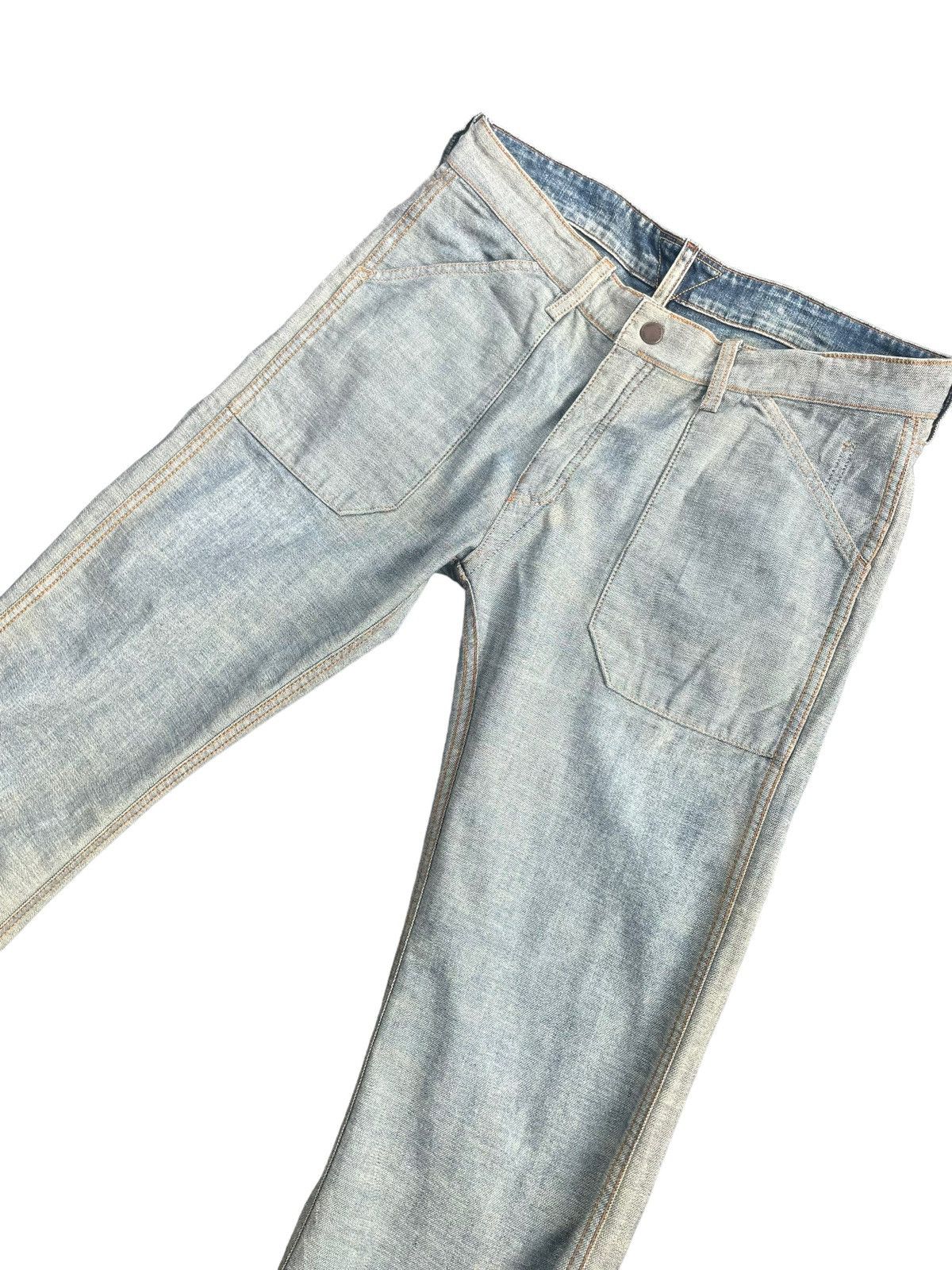 Japanese Brand Melting Pot Reverseable Denim Size US 34 / EU 50 - 9 Thumbnail