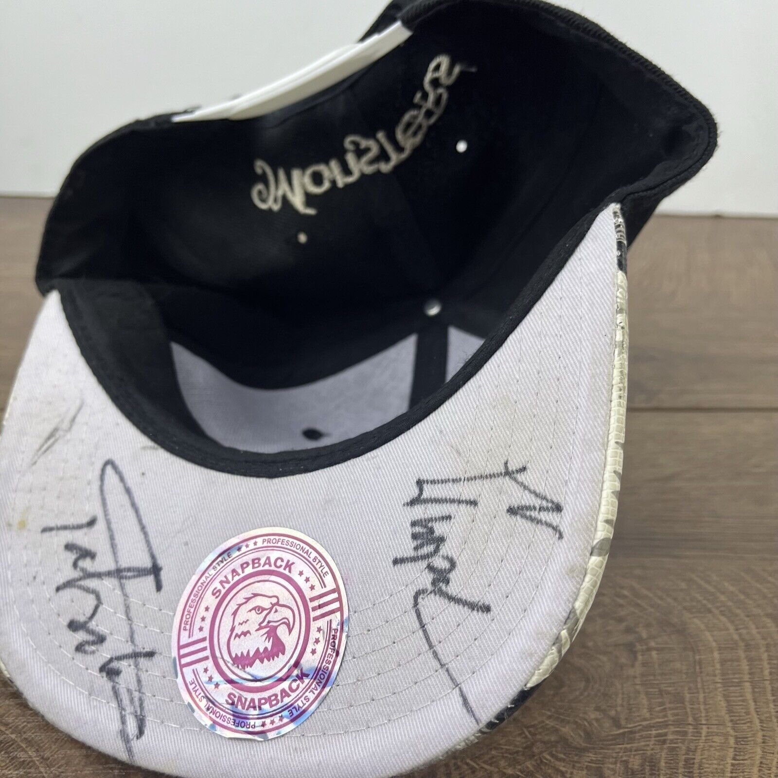 Other Monsters Hat Monsters Snapback Hat Black Hat Adjustable Blac Size ONE SIZE - 16 Thumbnail