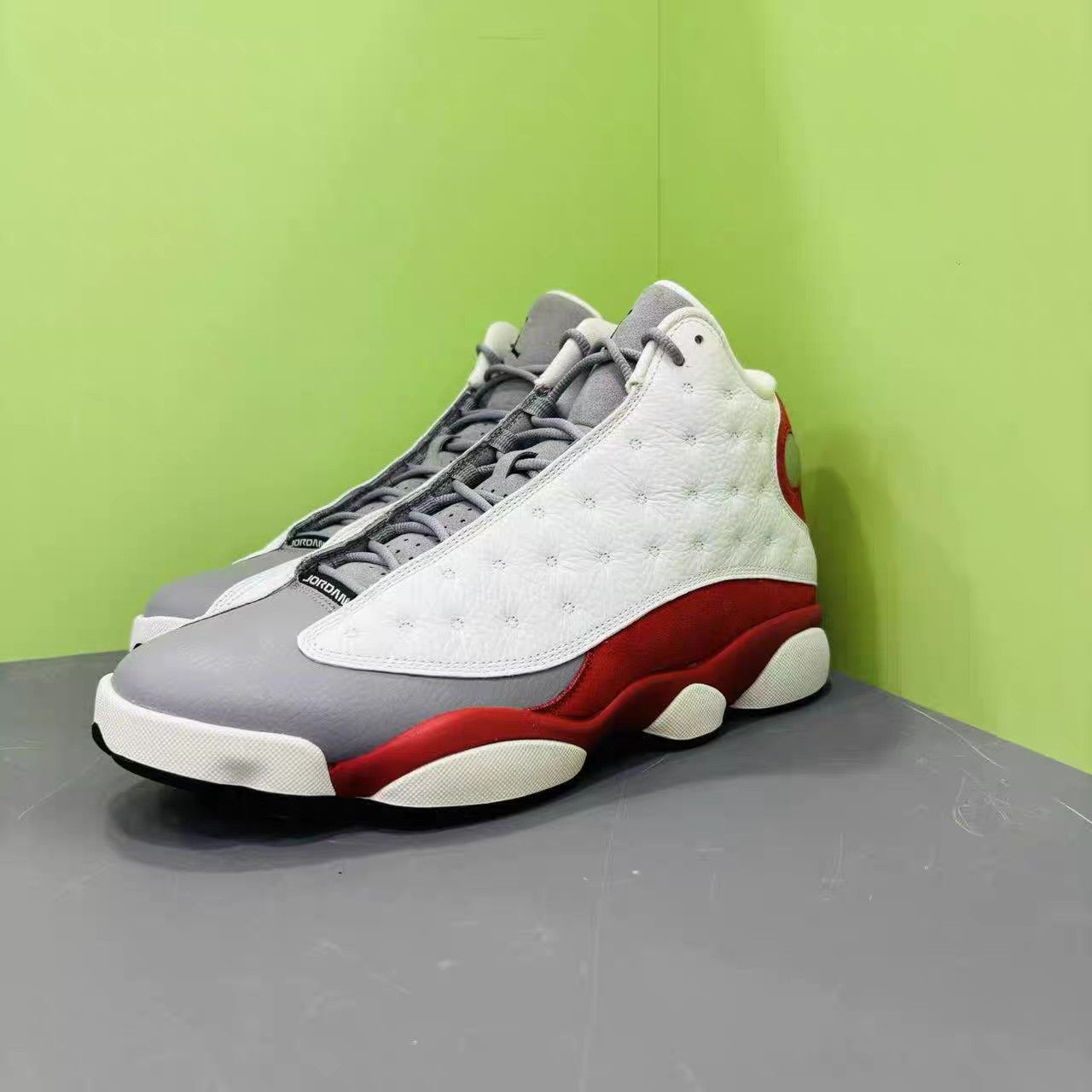 Jordan Brand Air Jordan 13 Retro "Wolf Grey" K15 Size US 11.5 / EU 44-45 - 2 Thumbnail