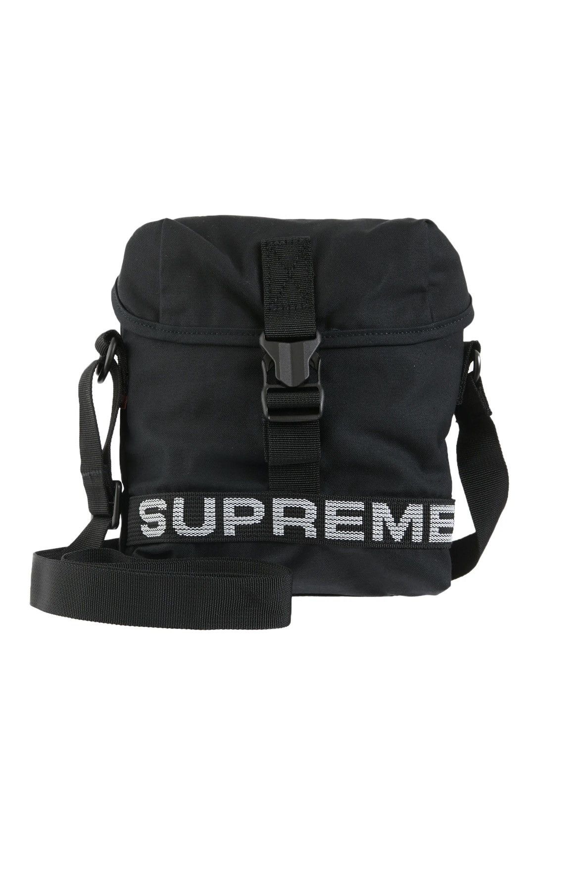 Supreme, Bags, Supreme Ss23 Military Field Black Duffle Bag