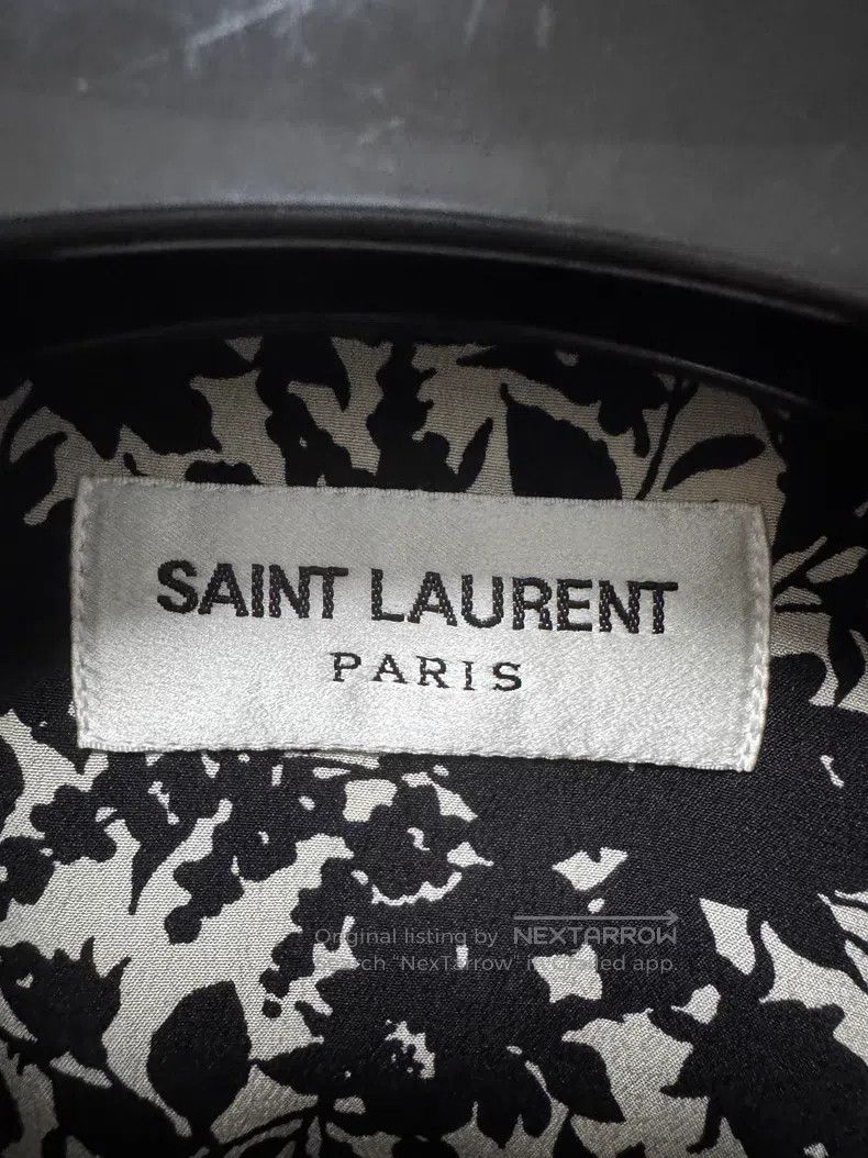 Saint Laurent Paris Saint Laurent Paris Silk art floral print shirt Size XS / US 0-2 / IT 36-38 - 6 Thumbnail