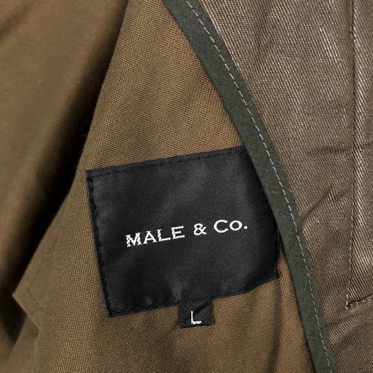 If Six Was Nine 🔥Parachute Bondage Cropped Biket Jacket Male & Co Japan Size US L / EU 52-54 / 3 - 18 Thumbnail