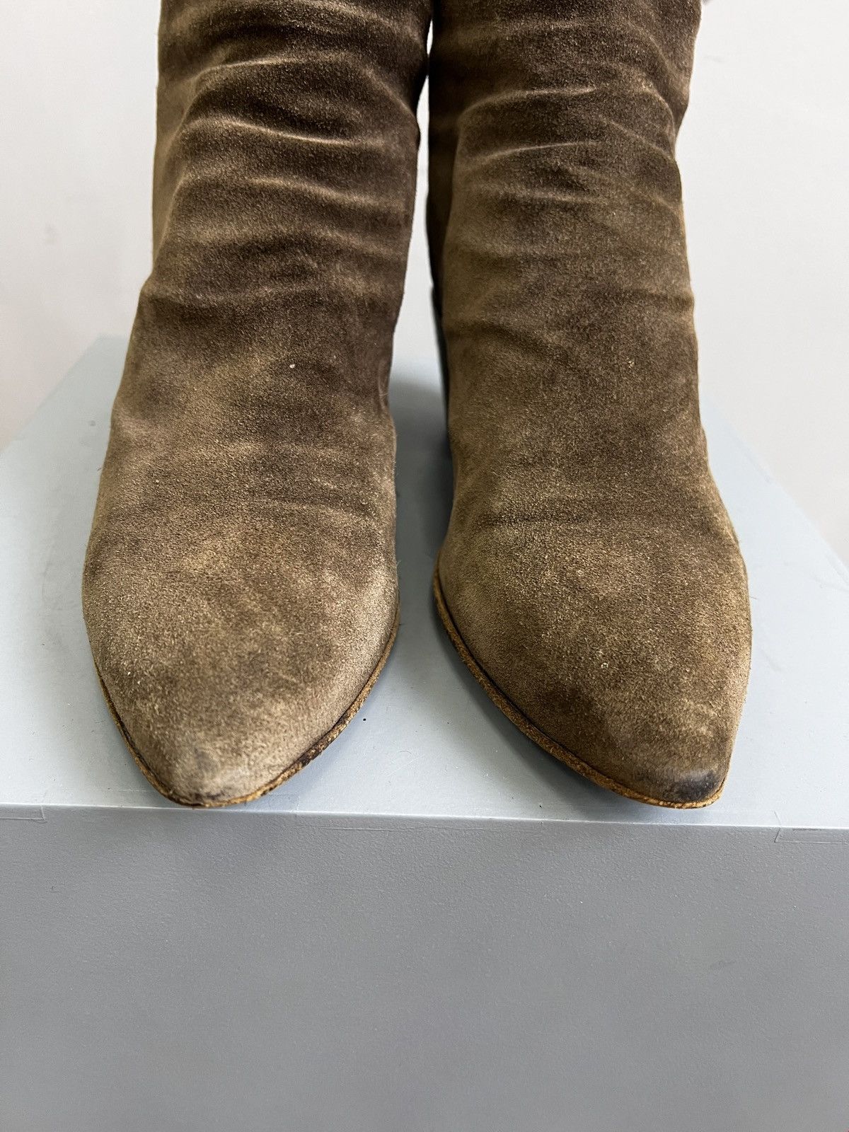 Other Suede leather OFFICEINE CREATIVE AVANT GARDE BOOTS HEEL Size US 9 / IT 39 - 5 Thumbnail