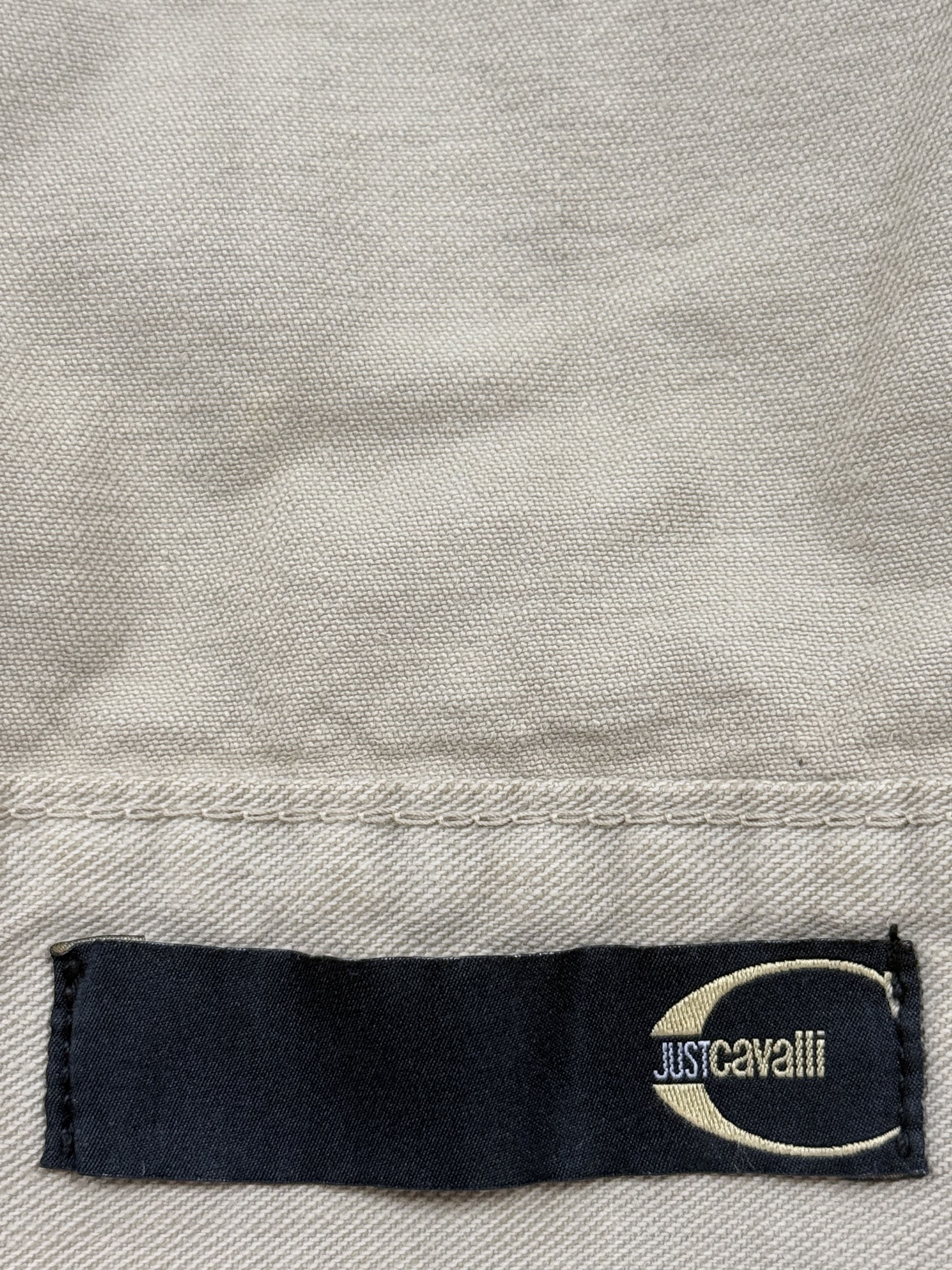 Just Cavalli Y2K Denim Jacket Size US L / EU 52-54 / 3 - 2 Thumbnail