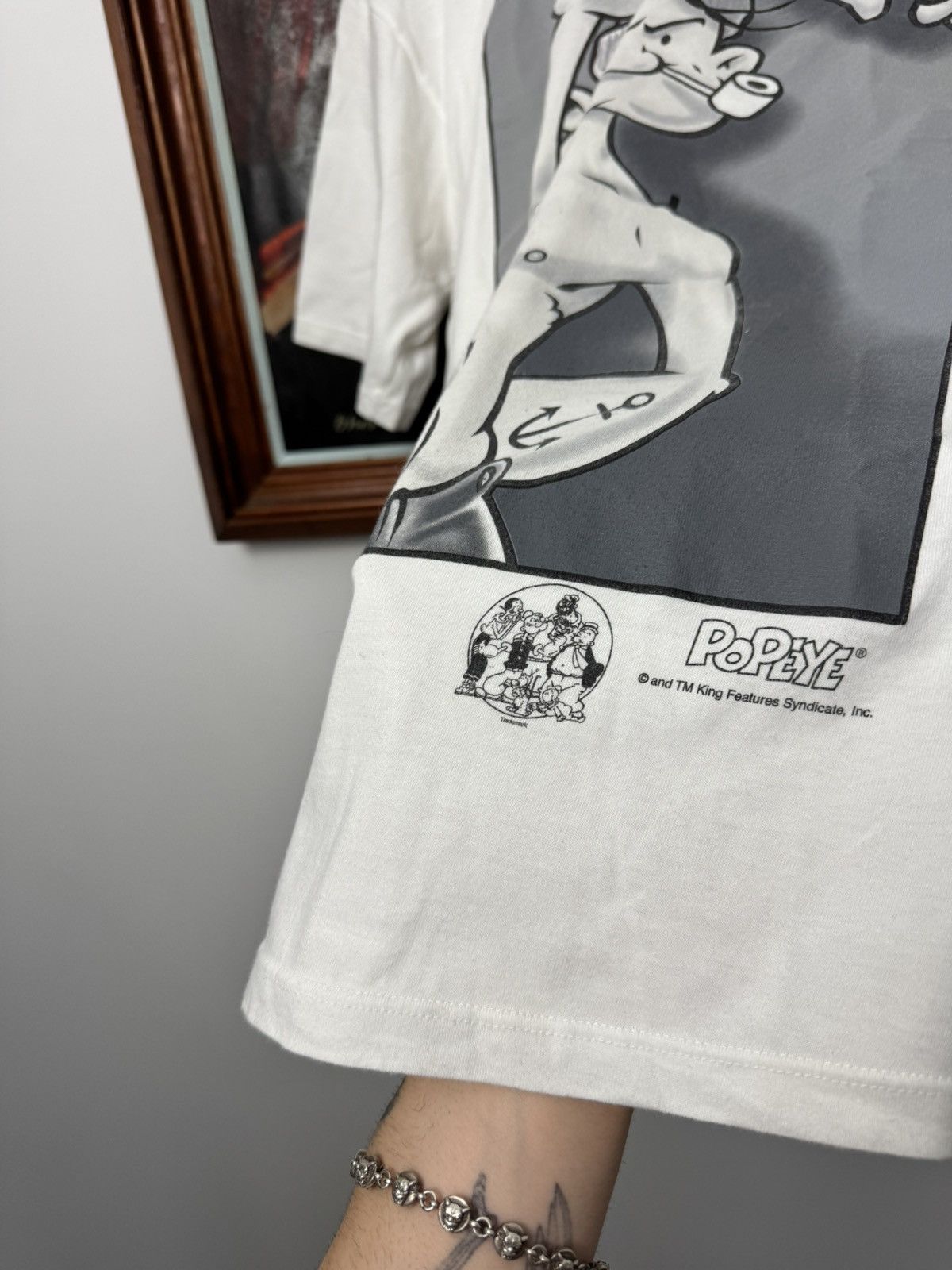 Cartoon Network Vintage 90s Popeye Cartoon Comics Movie Betty Boop Rare Tee Size US M / EU 48-50 / 2 - 2 Thumbnail