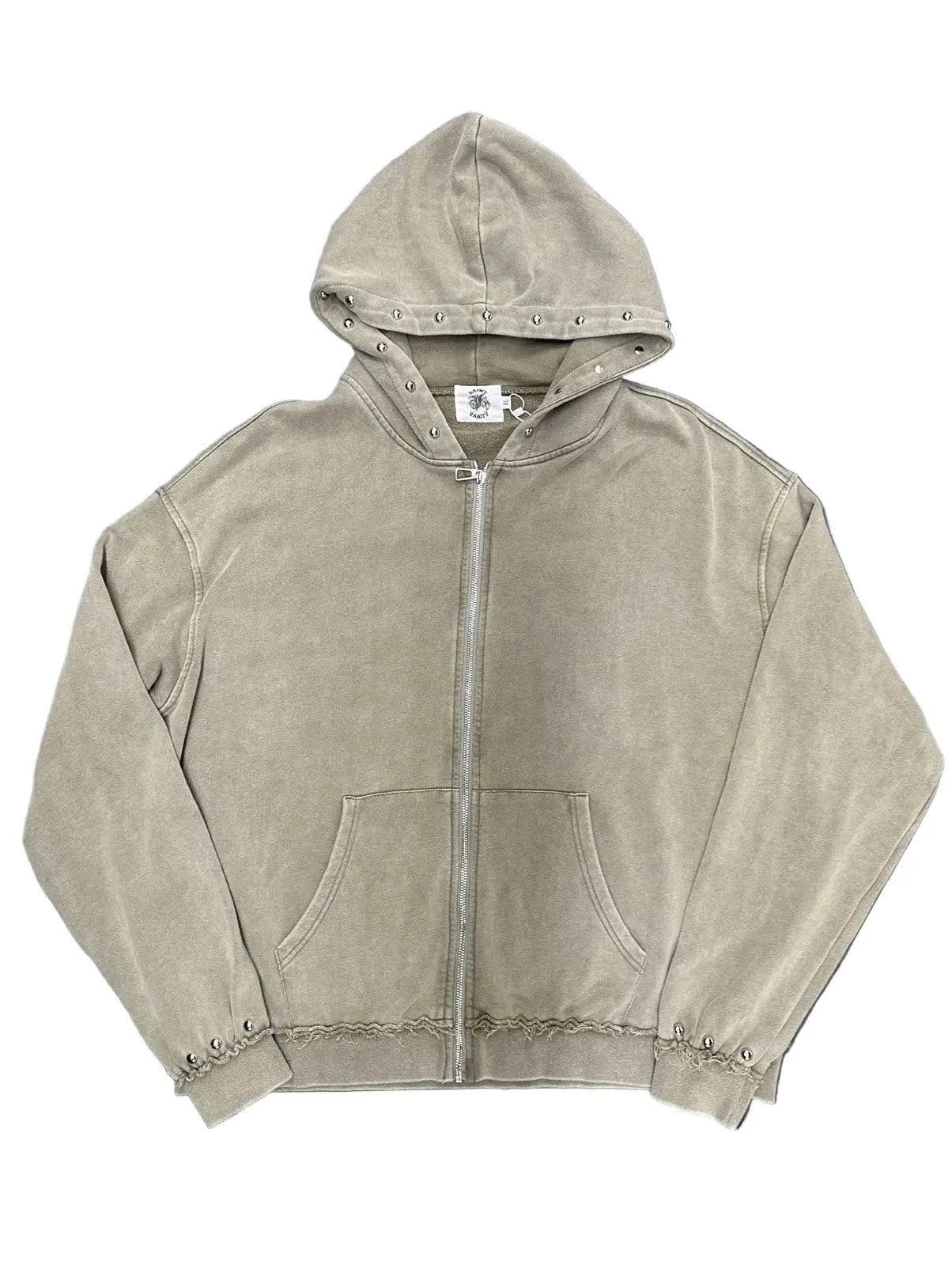 Saint Vanity Saint Vanity Terry Cloth Wheat Zip Up Size US M / EU 48-50 / 2 - 1 Preview