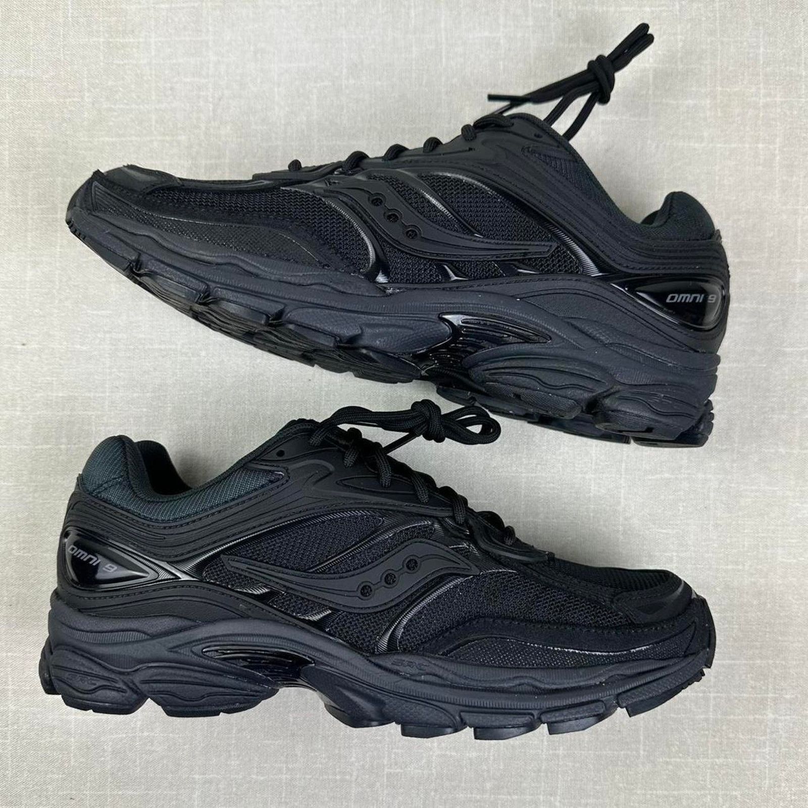 Saucony 🖤 Saucony Progrid Omni 9 "Armor Black" 10.5M Size US 10.5 / EU 43-44 - 2 Thumbnail
