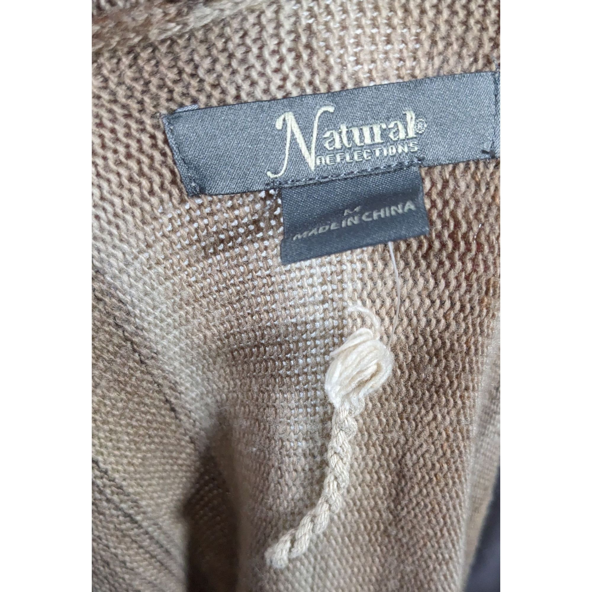 Other Natural Reflections Space-Dye Retro Bohemian Open Front Card Size M / US 6-8 / IT 42-44 - 6 Thumbnail
