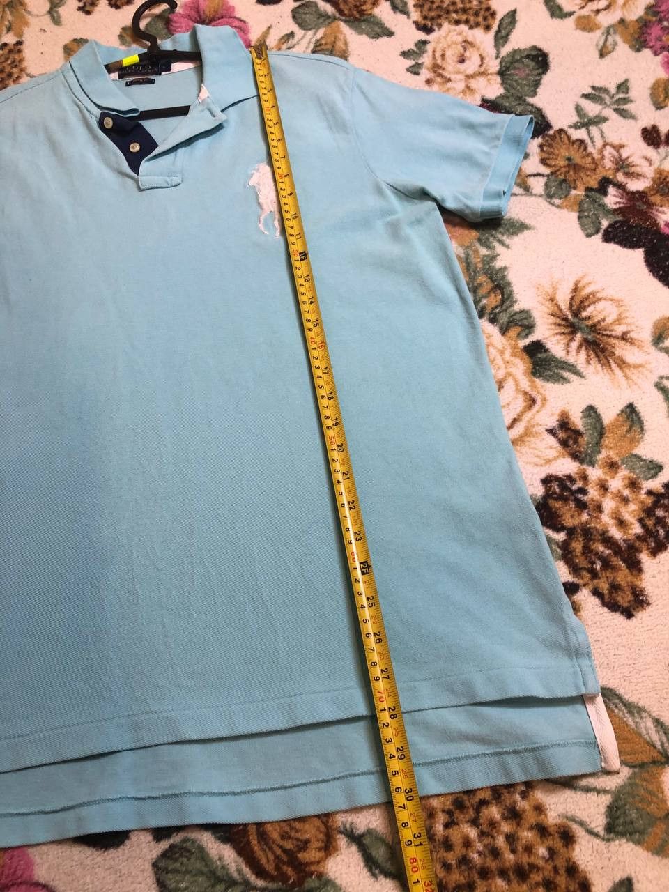 Polo Ralph Lauren Polo Ralph Lauren Shirt Blue Short Sleeve Casual Size US L / EU 52-54 / 3 - 5 Thumbnail