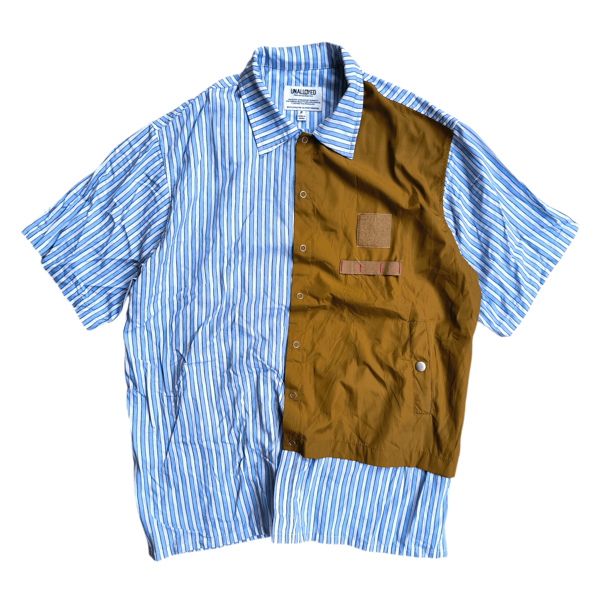 Japanese Brand UNALLOYED Hybrid Button Shirts Size US L / EU 52-54 / 3 - 1 Thumbnail