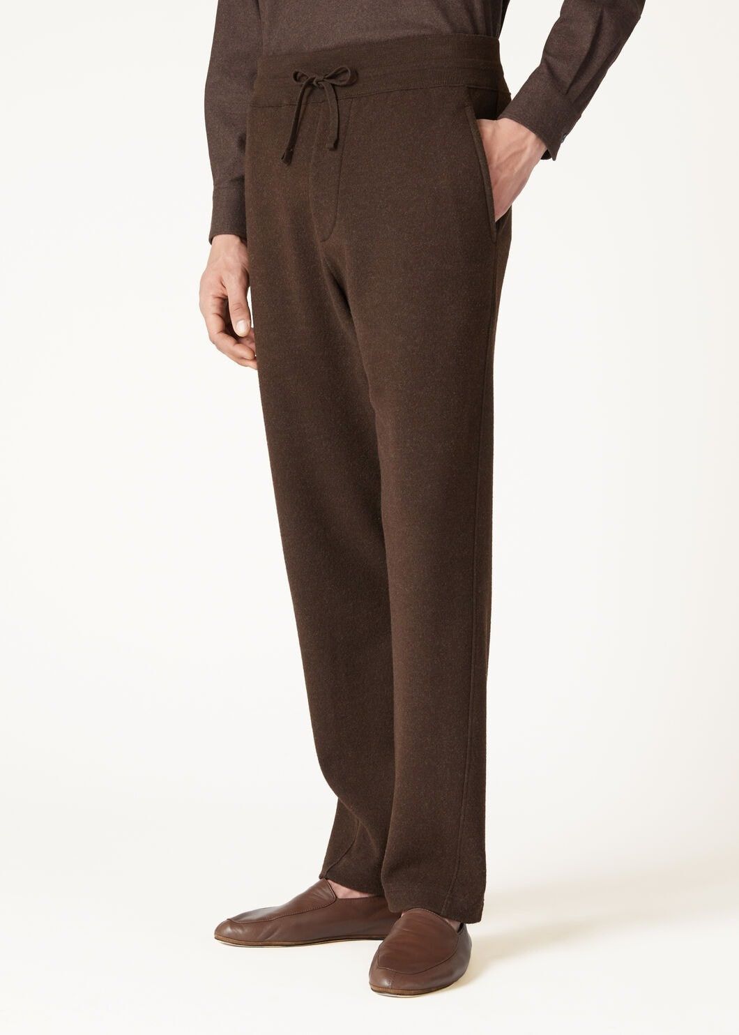 Loro Piana o1w1db10725 FAO7044 Rassa Pant in Brown Size US 36 / EU 52 - 4 Thumbnail