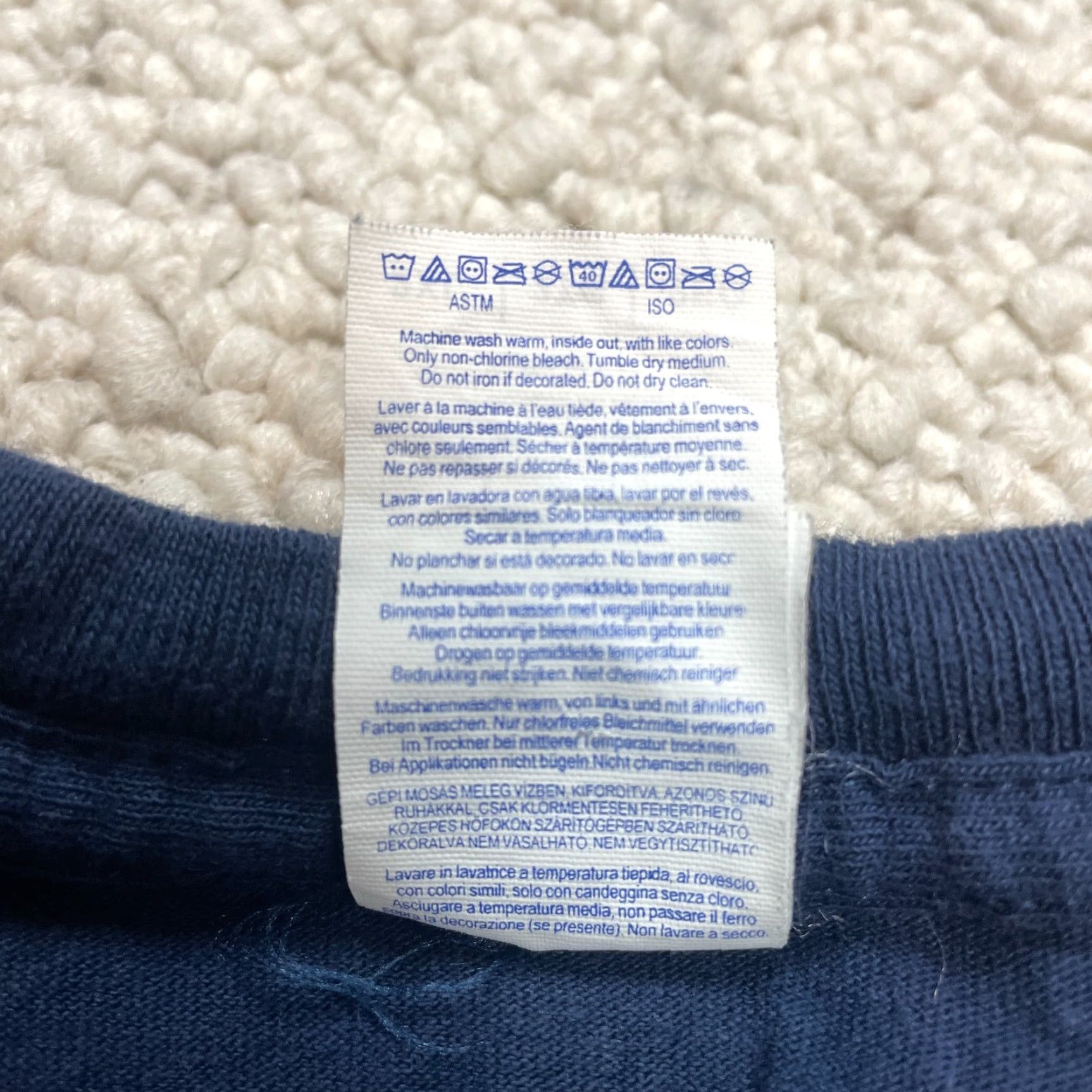 Gildan Gildan Heavy Cotton Shirt Mens 2XL Blue Short Sleeve Crew Neck T-Shirt Size US XXL / EU 58 / 5 - 3 Thumbnail