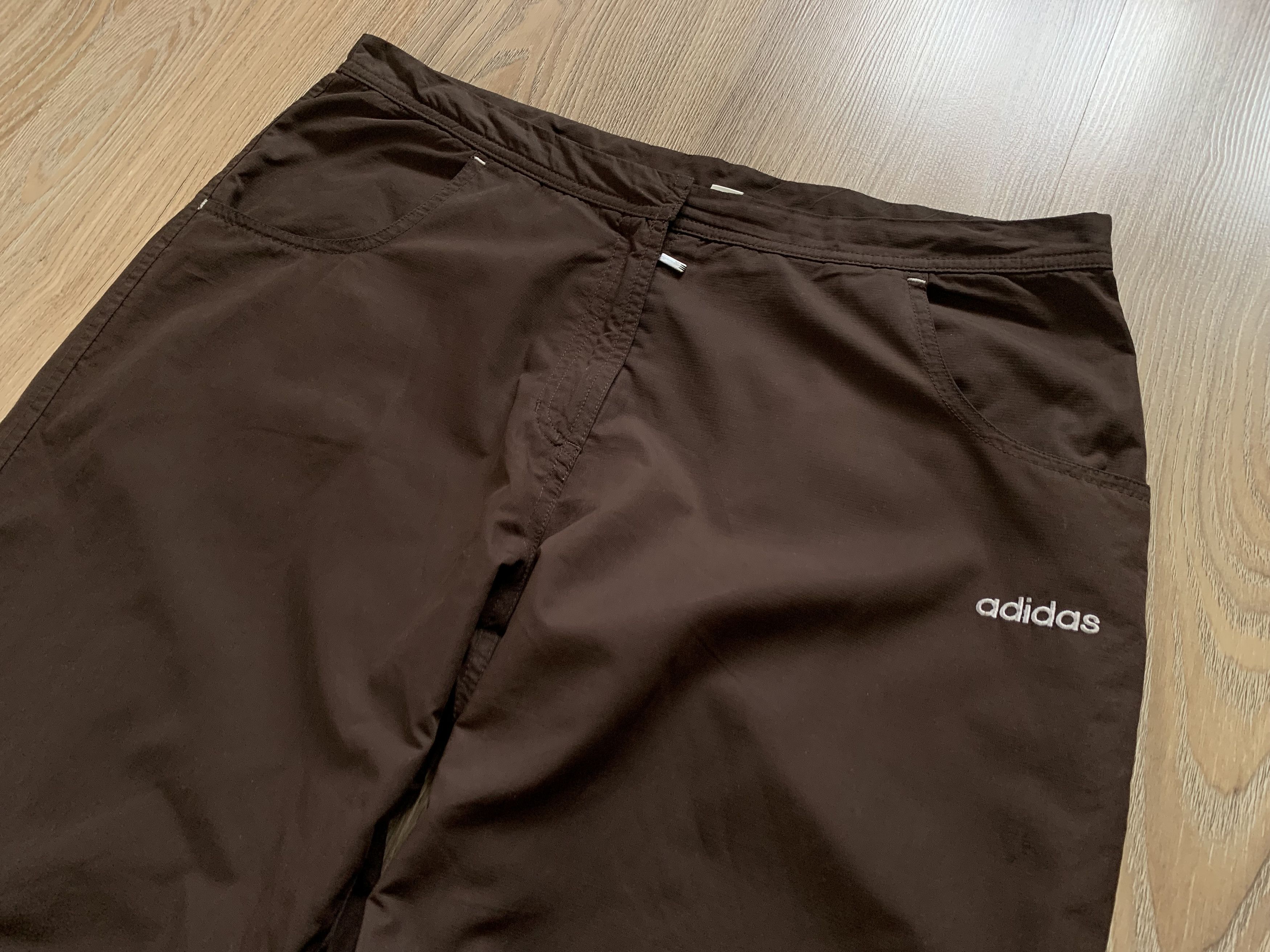 Adidas × Vintage Adidas Men’s Brown Vintage Track Pants 2003 Size US 34 / EU 50 - 4 Thumbnail