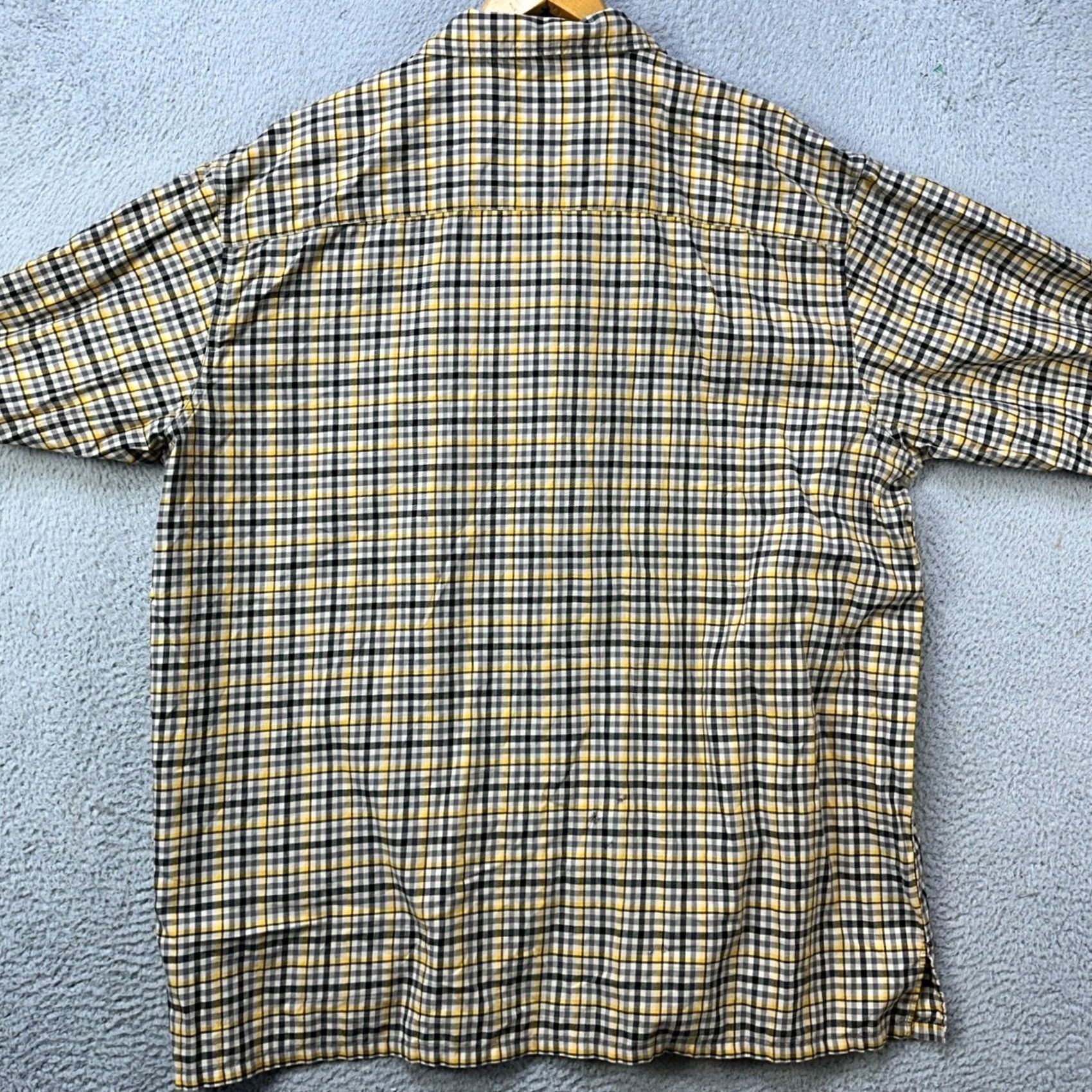 Ralph Lauren Ralph Lauren Jeans Co. Button-Up Shirt Mens 3XT Tall Yellow Check Casual Spring Long Sleeve Collared Vintage N/A Size US XXL / EU 58 / 5 - 3 Thumbnail