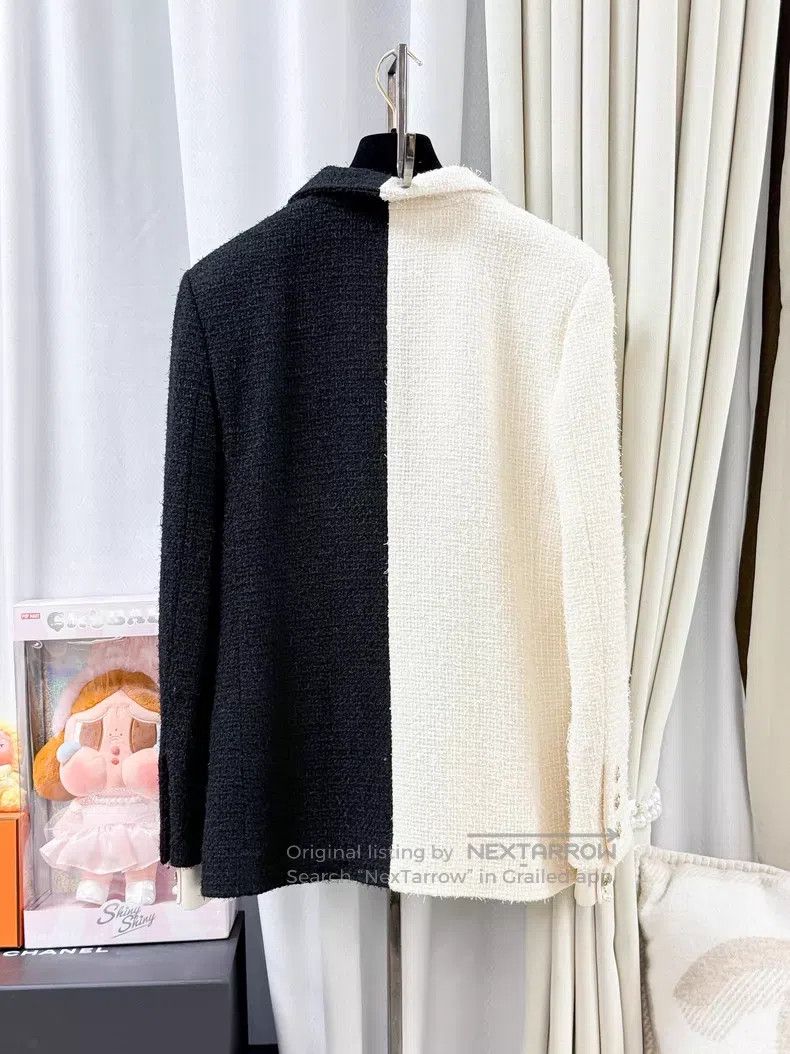 Chanel Chanel Tweed woven long-sleeved jacket Size S / US 4 / IT 40 - 3 Thumbnail