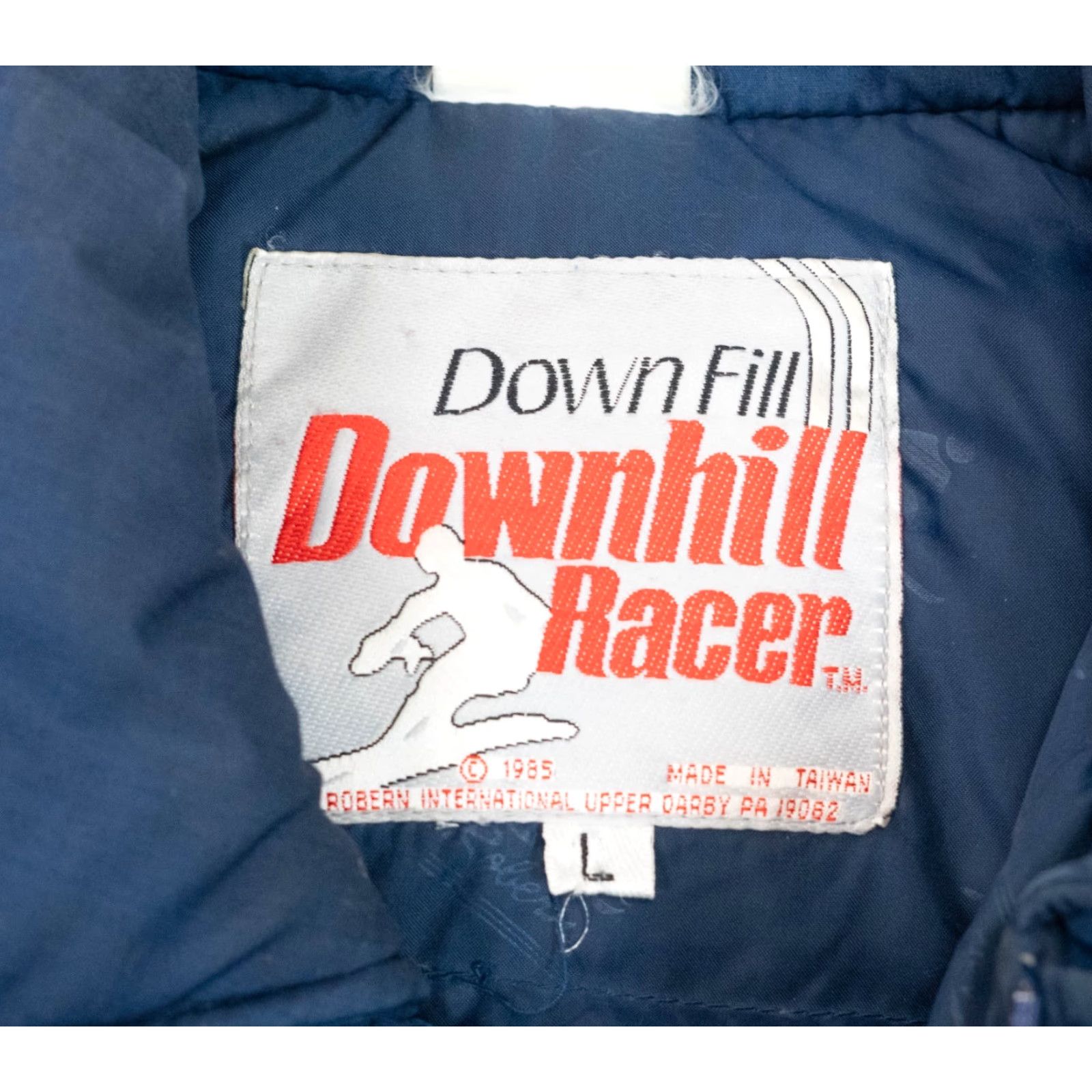 Vintage VINTAGE Downhill Racer Vest Blue Puffer Jacket 80s Style Men Size L Size US L / EU 52-54 / 3 - 3 Thumbnail