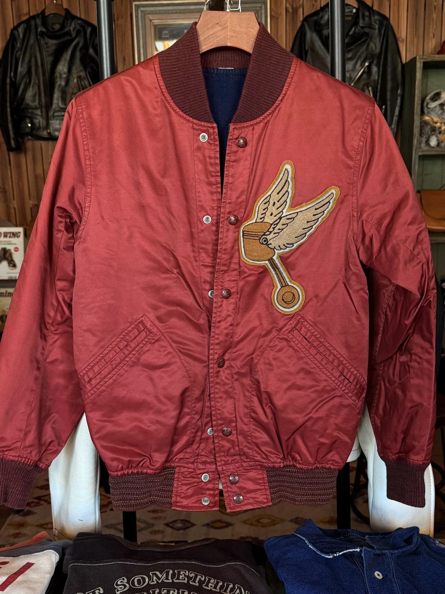 RRL Ralph Lauren RRL Double RL Hammer Embroidered Baseball Jacket Size US XS / EU 42 / 0 - 1 Thumbnail
