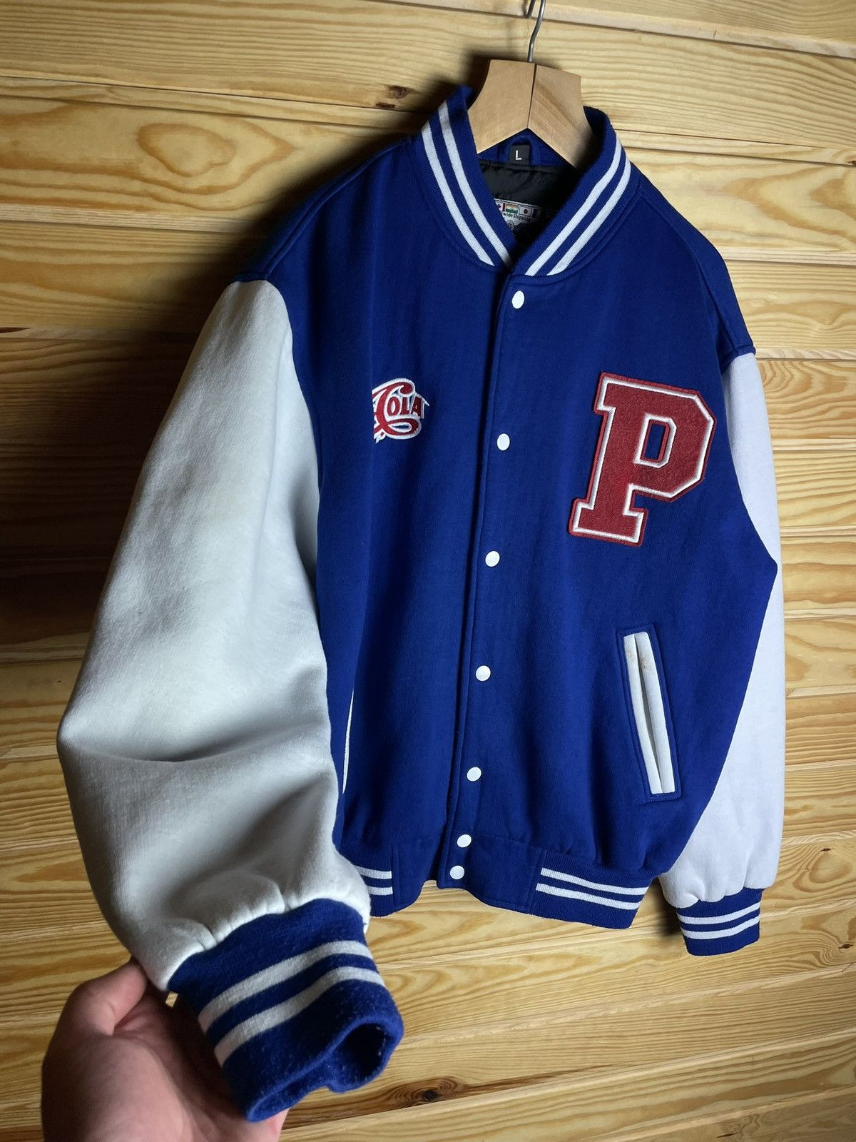 Pepsi × Vintage Vintage Pepsi Cola Bomber Jacket Y2K 90s Size US L / EU 52-54 / 3 - 5 Thumbnail